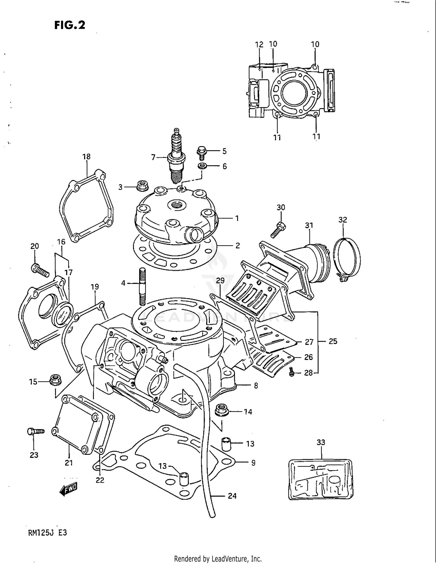 CYLINDER (MODEL H/J)