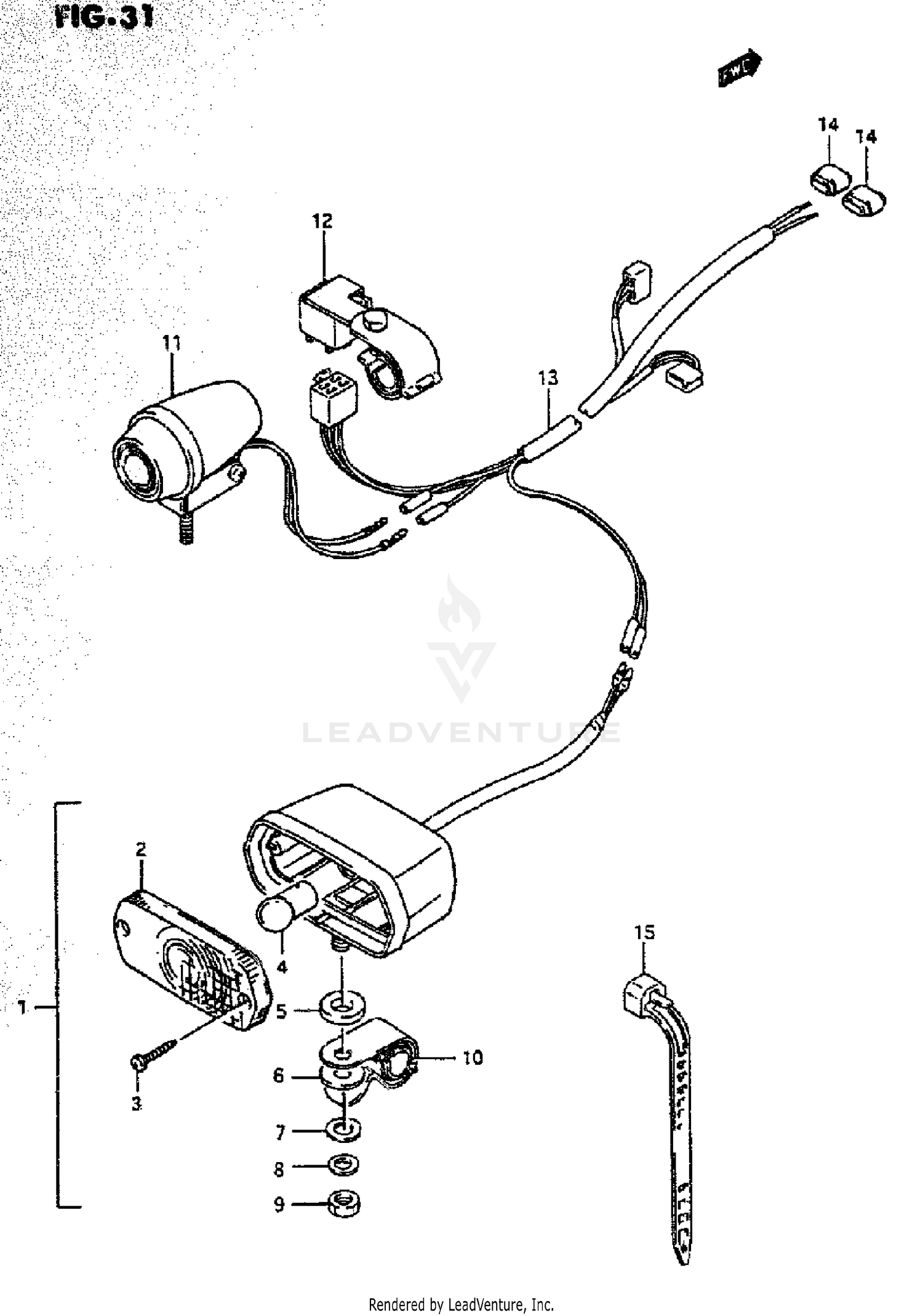 BACKUP LAMP (OPTIONAL)