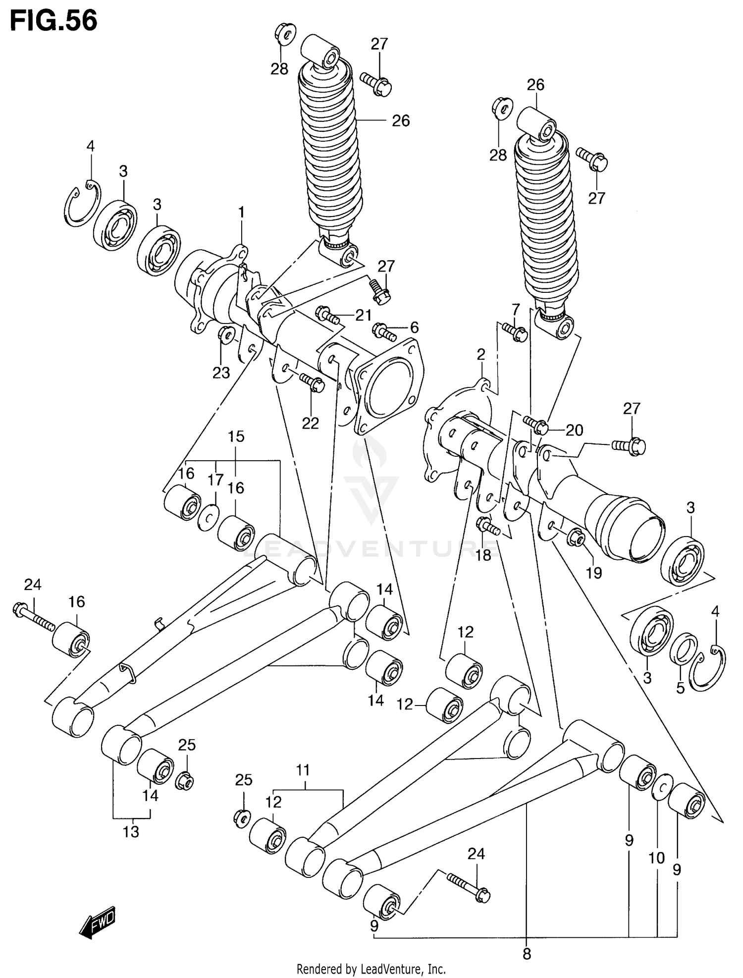 REAR AXLE HOUSING (MODEL Y)