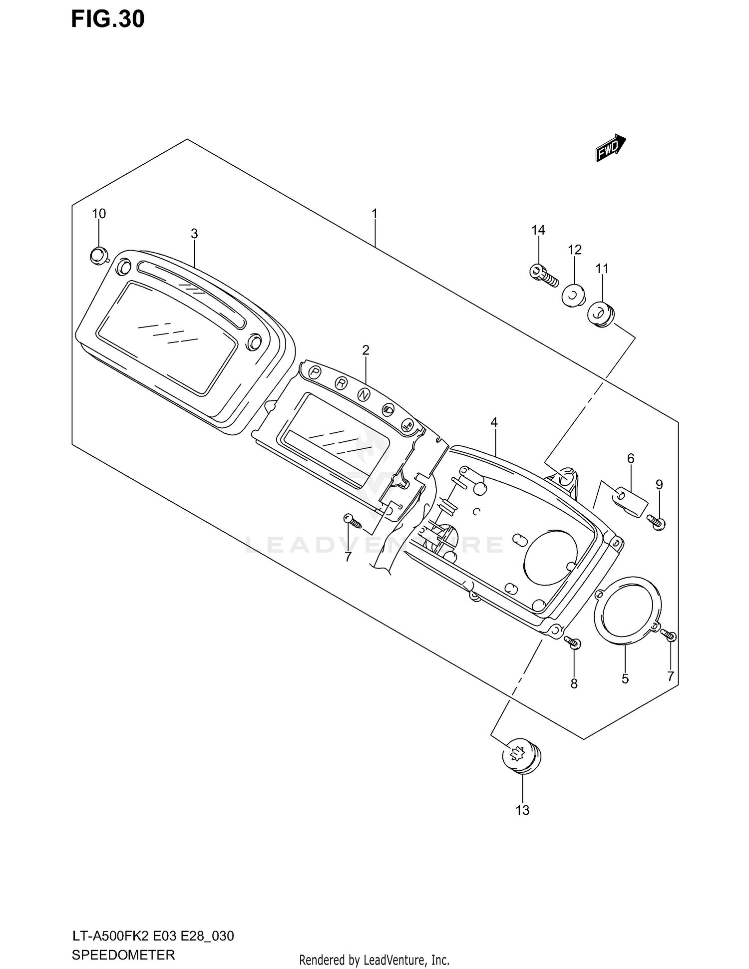 SPEEDOMETER (MODEL K2)