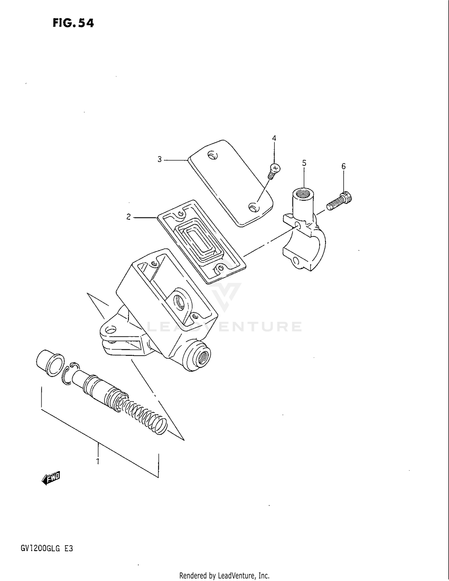 FRONT MASTER CYLINDER