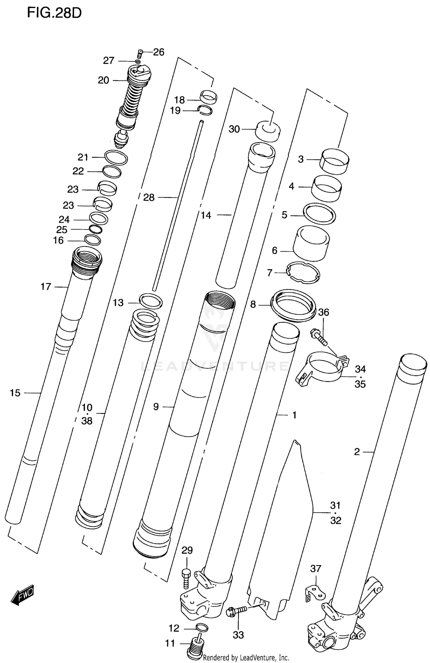 FRONT DAMPER (MODEL Y)