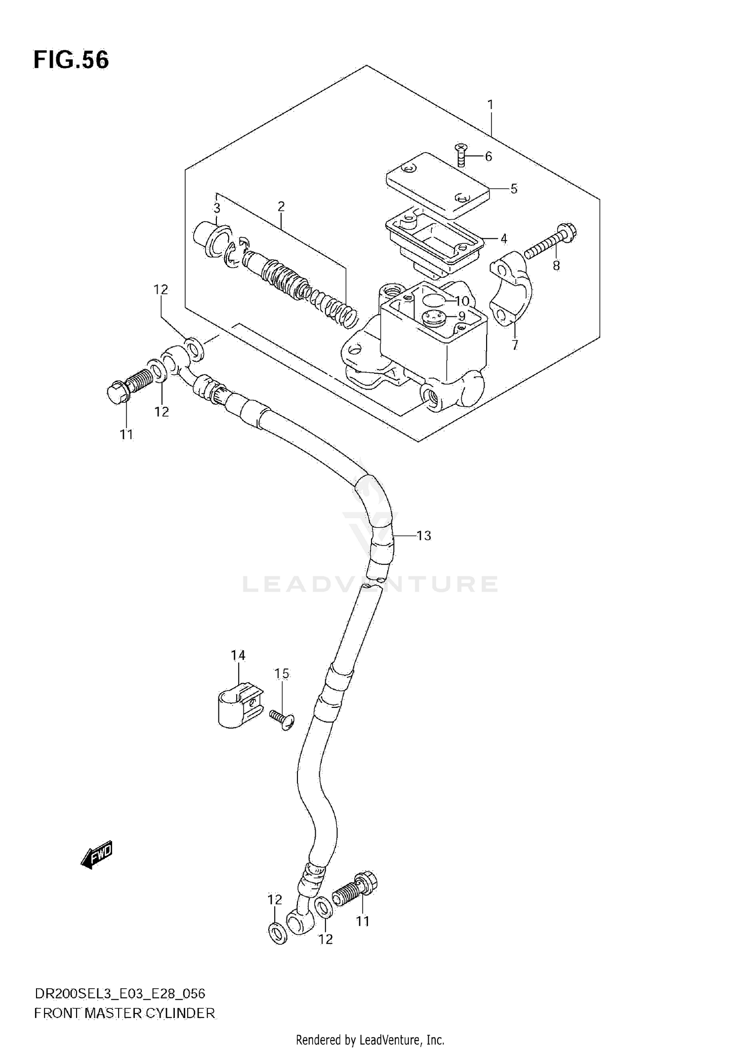 FRONT MASTER CYLINDER