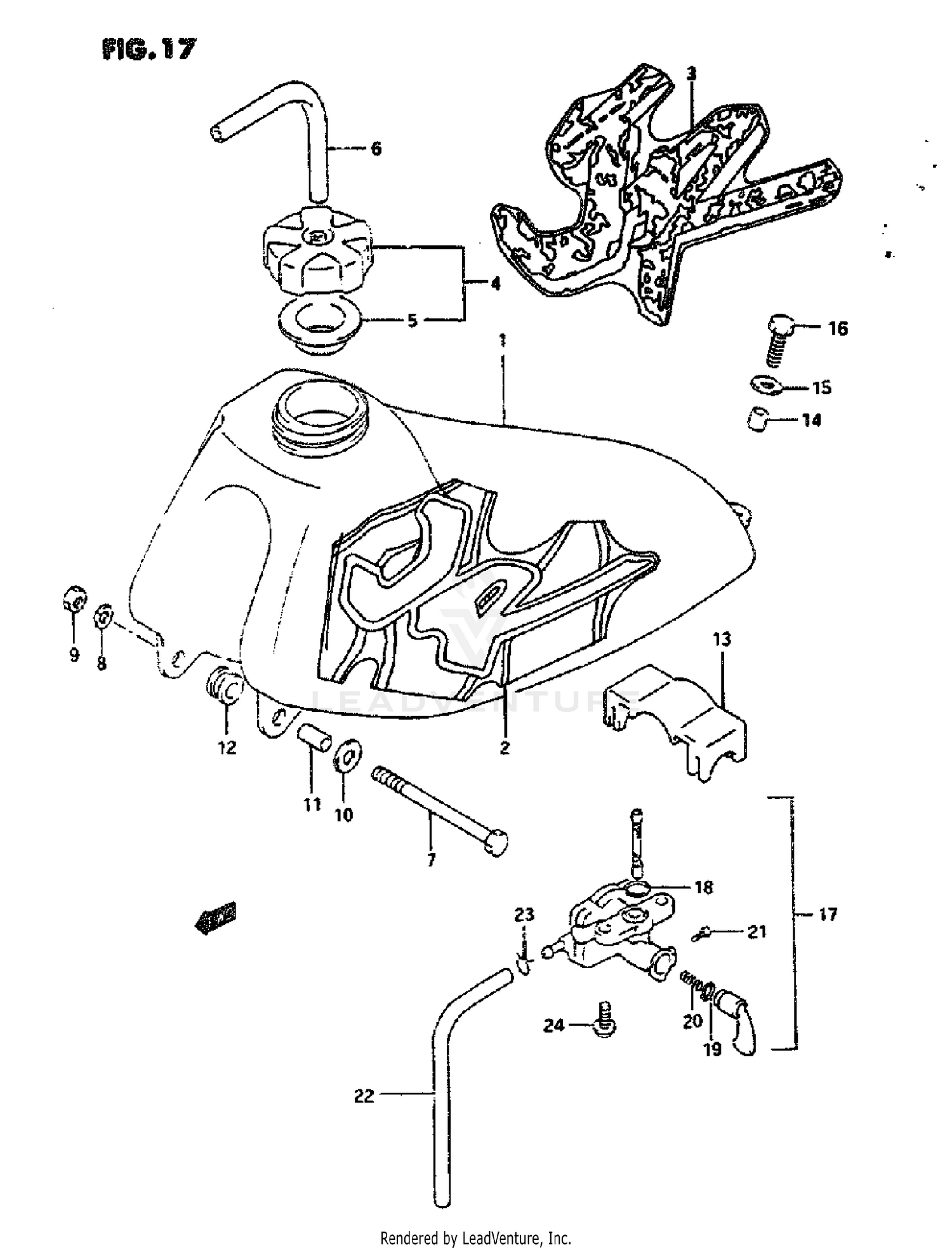 FUEL TANK (MODEL N/P)