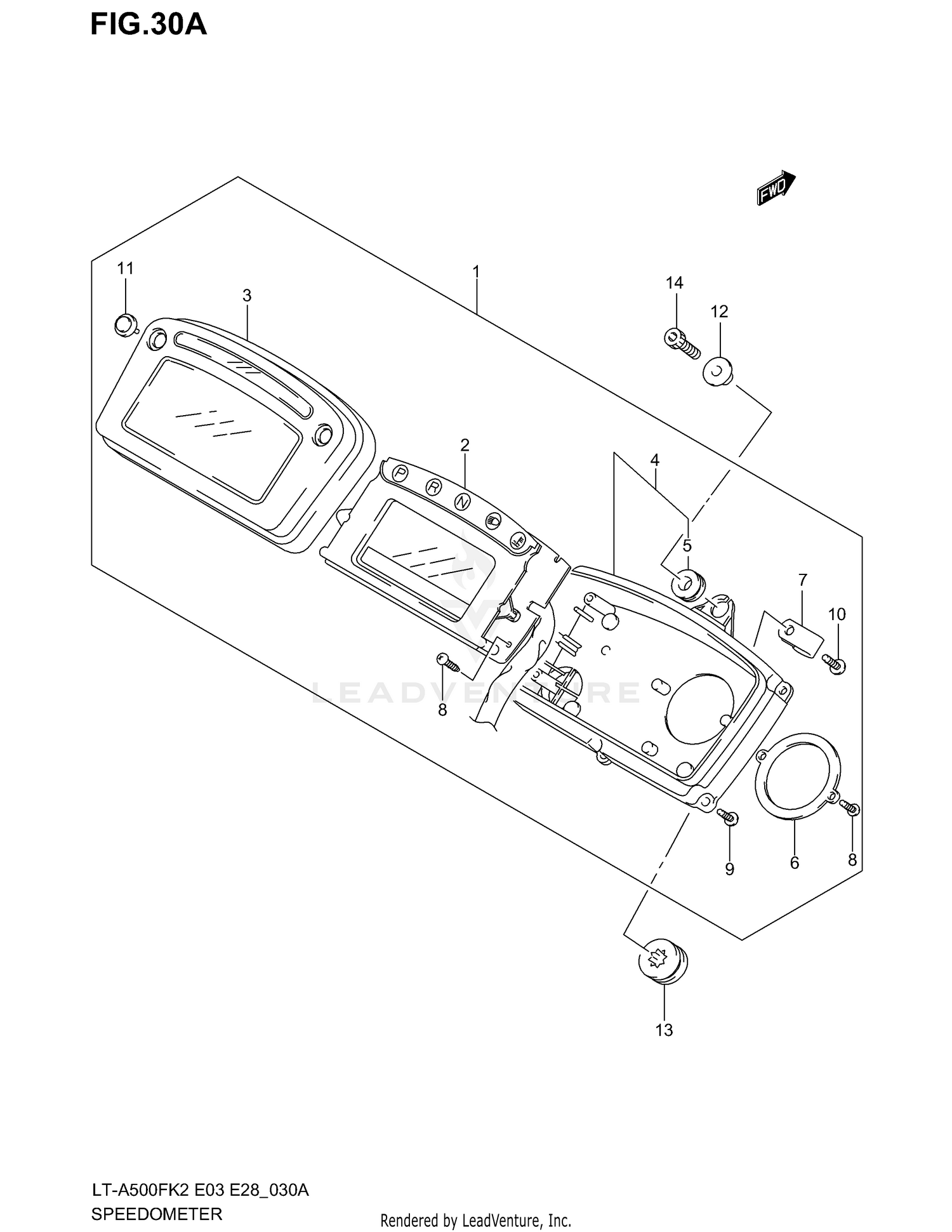 SPEEDOMETER (MODEL K3)