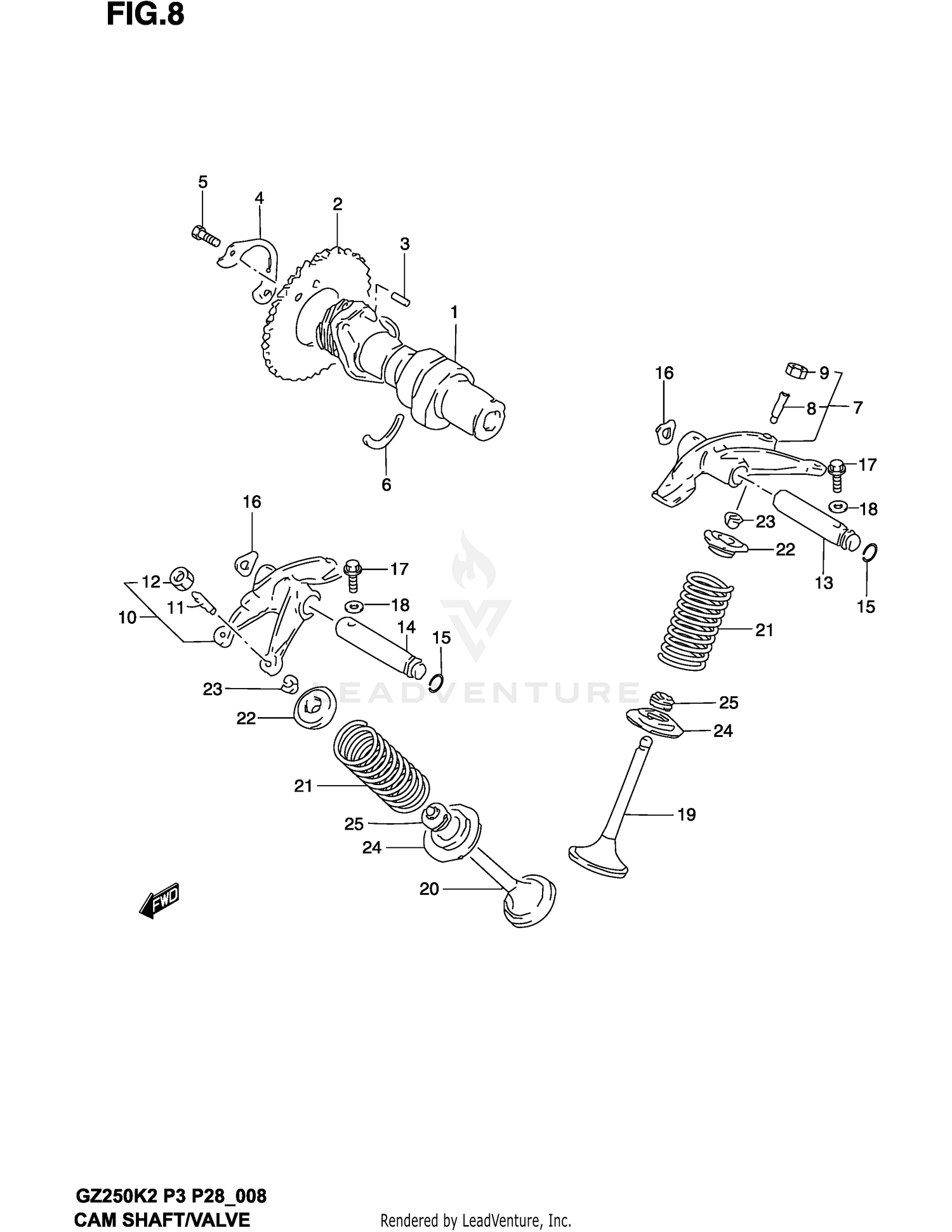 CAM SHAFT/VALVE