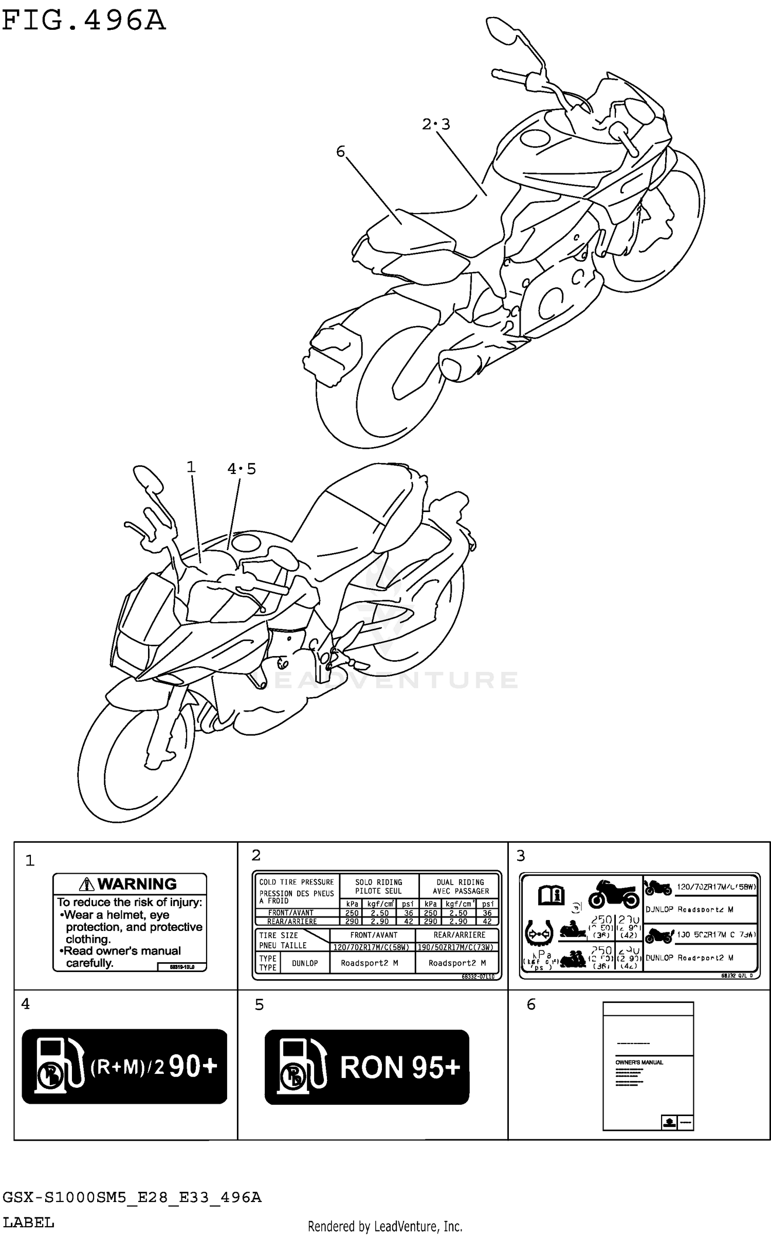 LABEL (GSX-S1000SRQM5_E28)