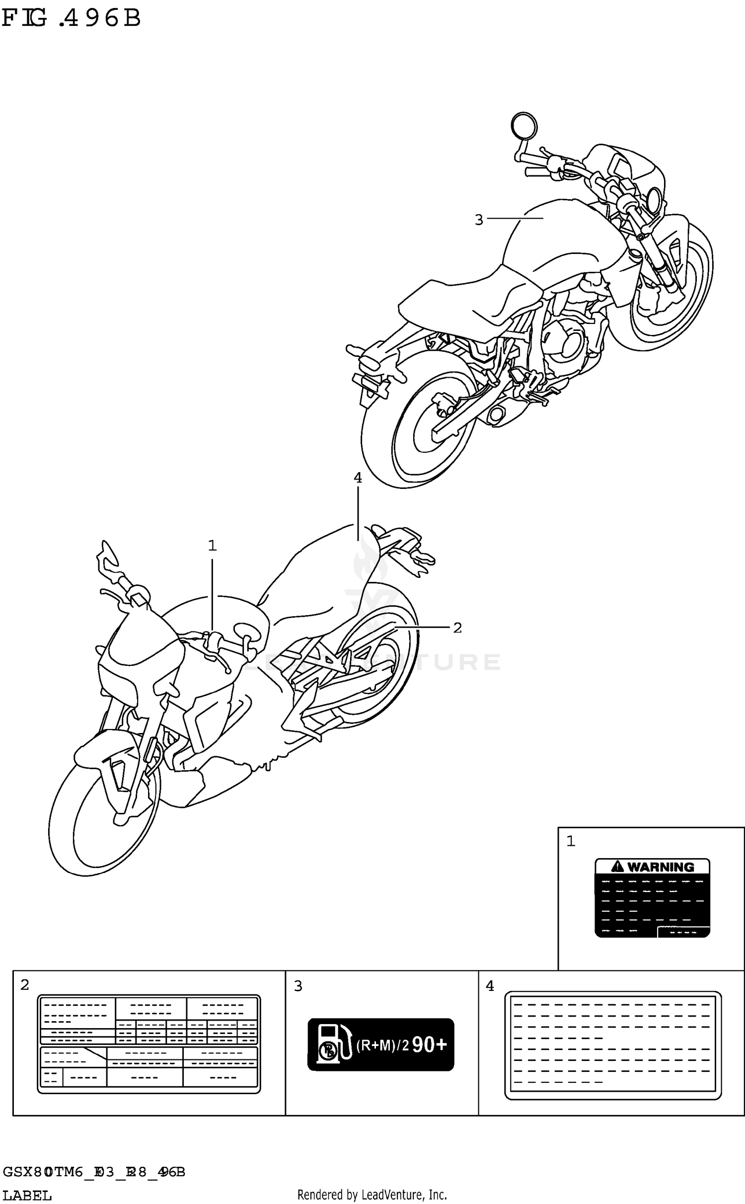 LABEL (GSX800TTRQB:E03)