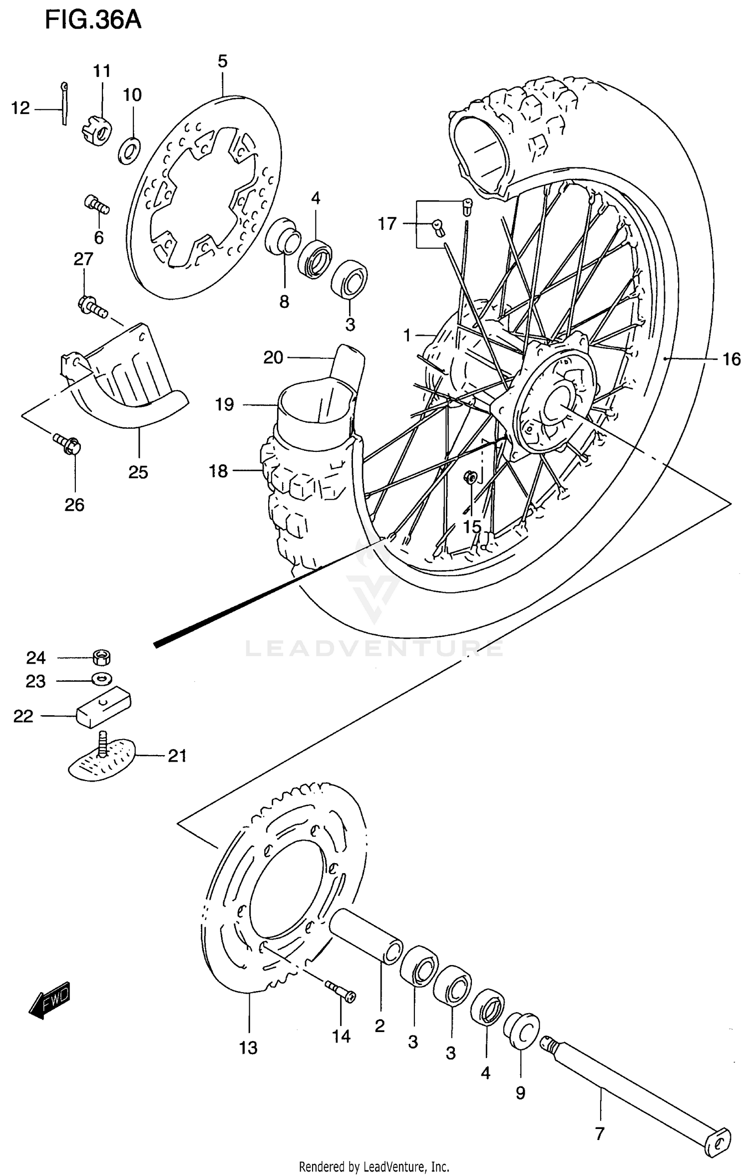 REAR WHEEL (MODEL Y)