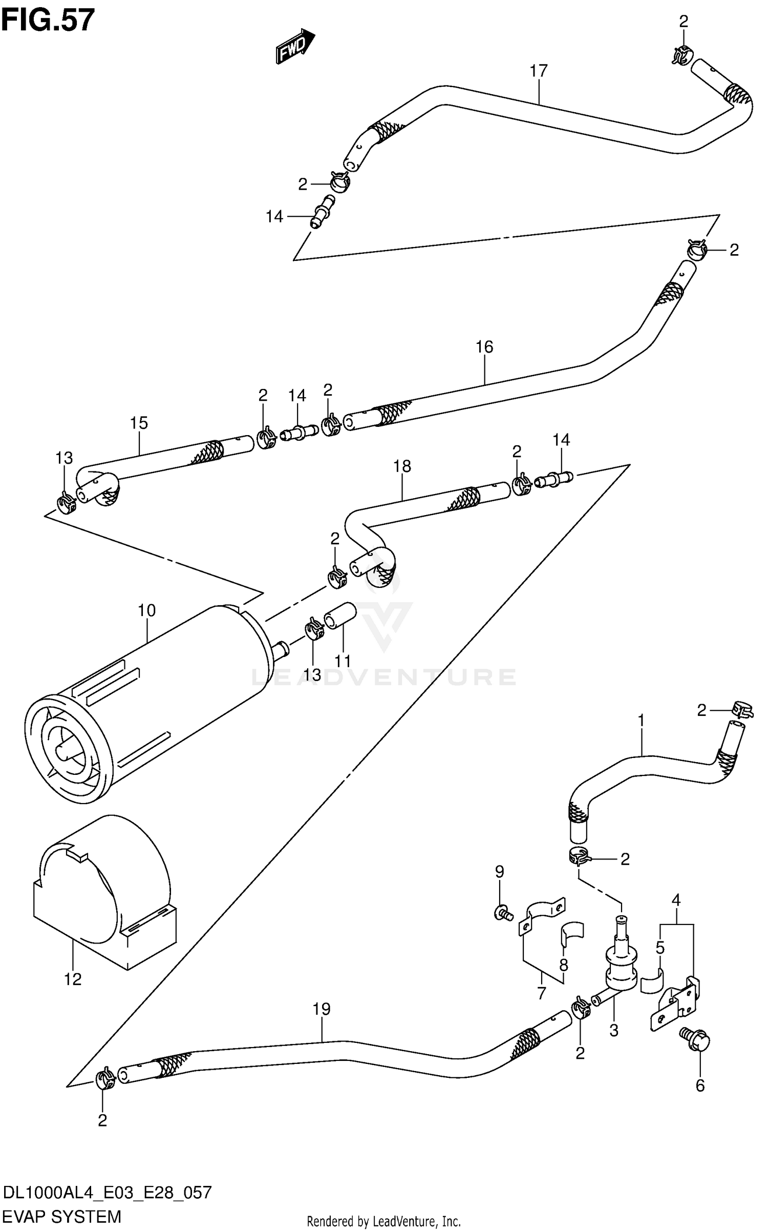 EVAP SYSTEM (DL1000AL4 E33)