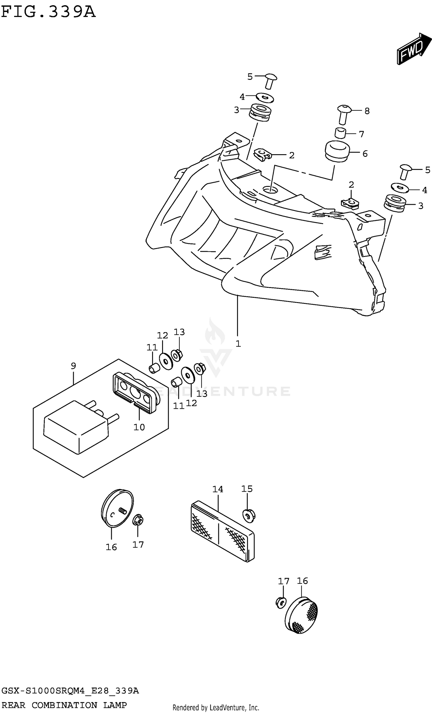 REAR COMBINATION LAMP