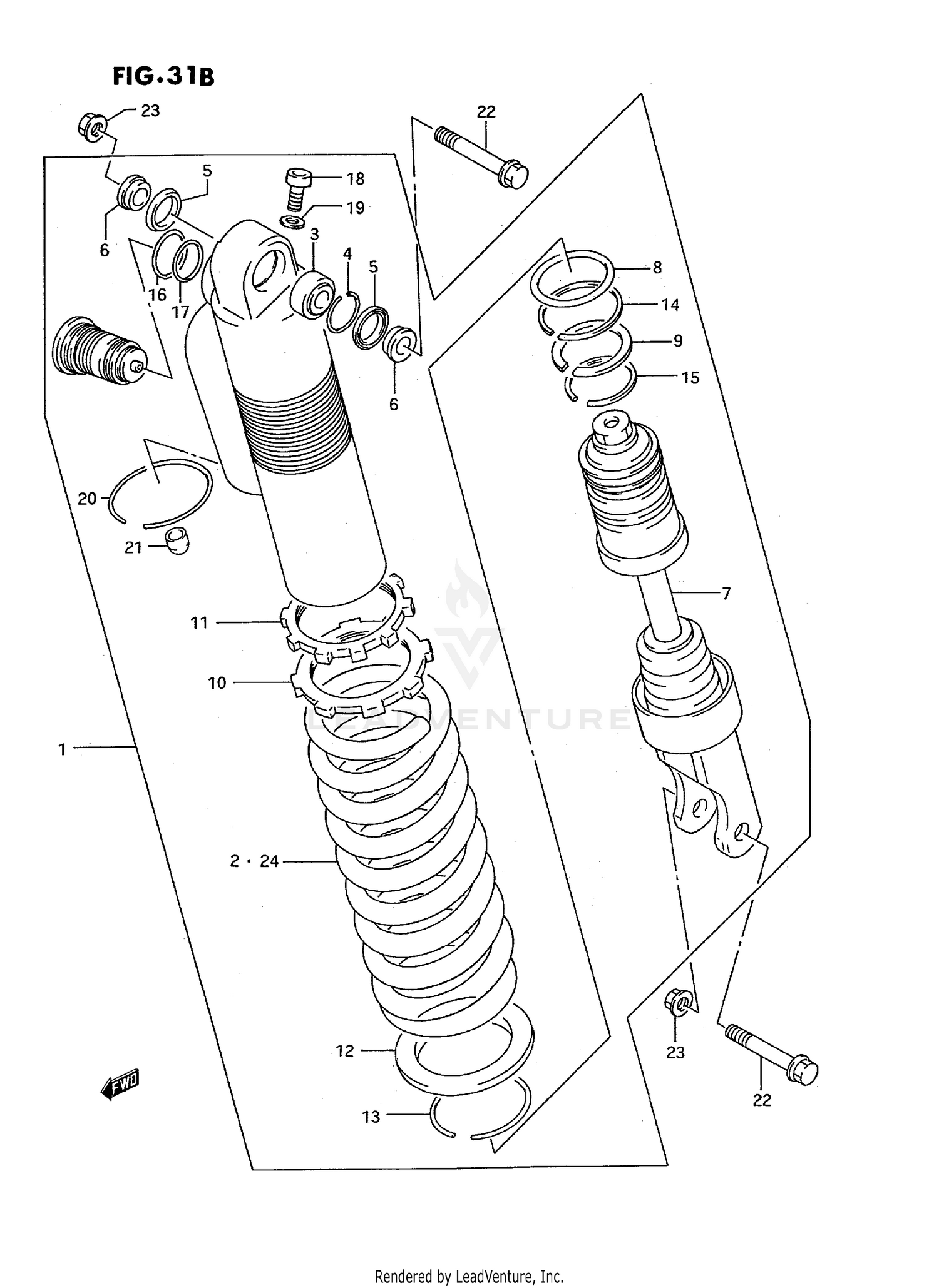 SHOCK ABSORBER (MODEL R)