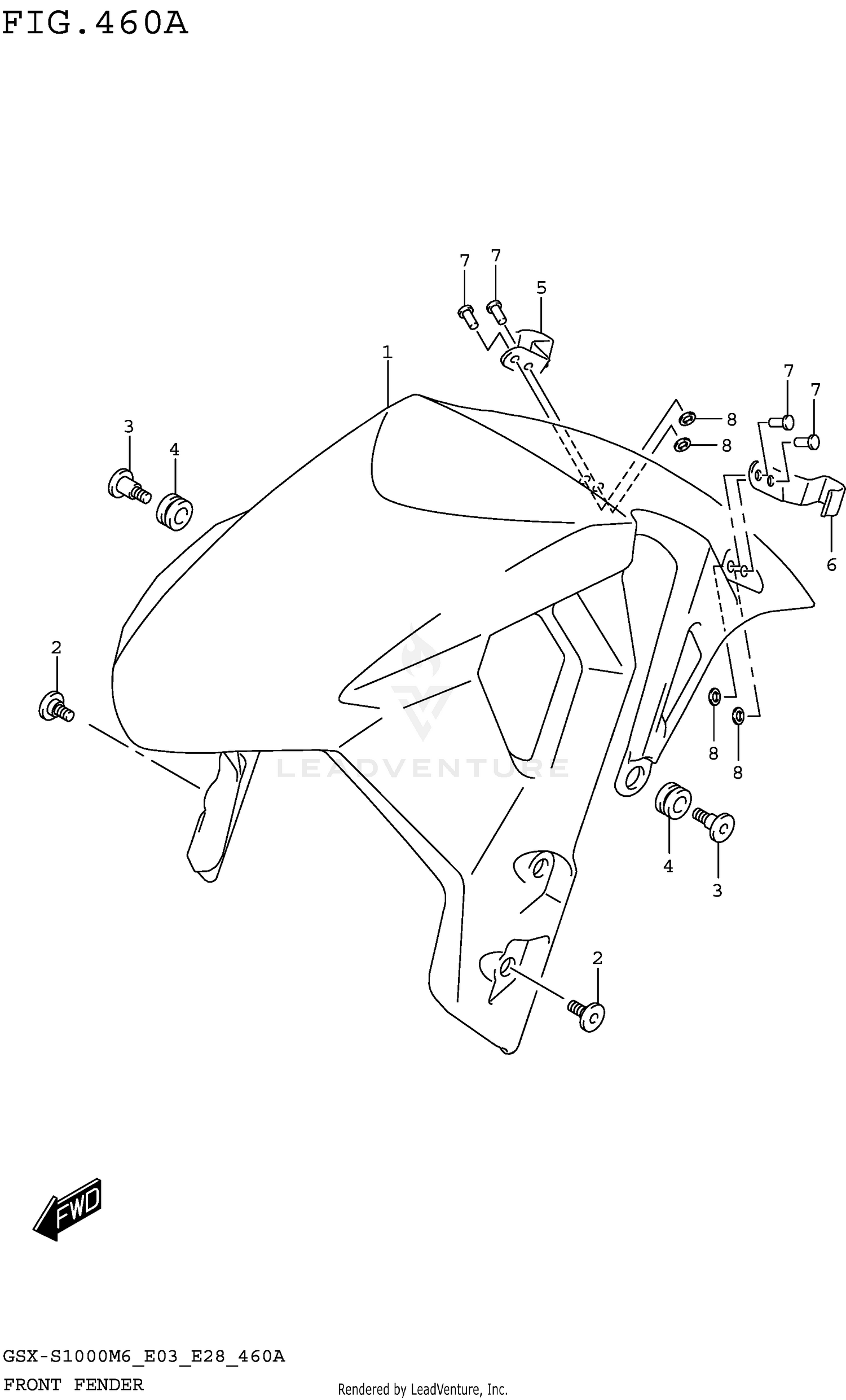 FRONT FENDER