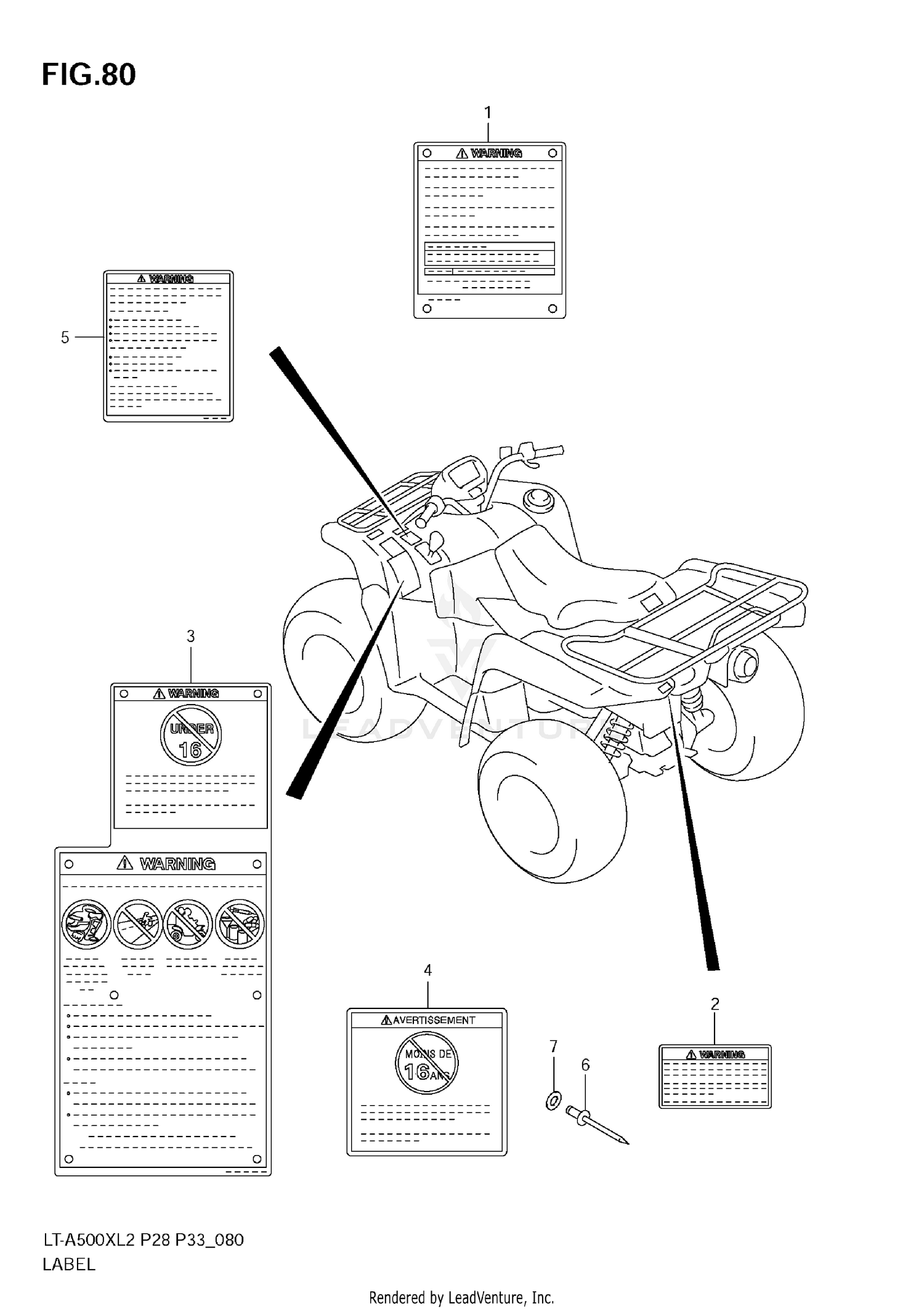 LABEL (LT-A500X E28)