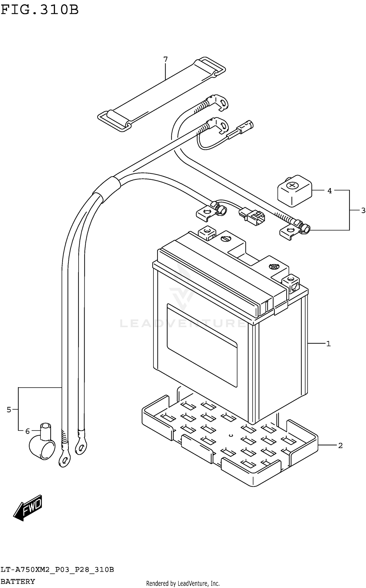 BATTERY (LT-A750XM2 P28)