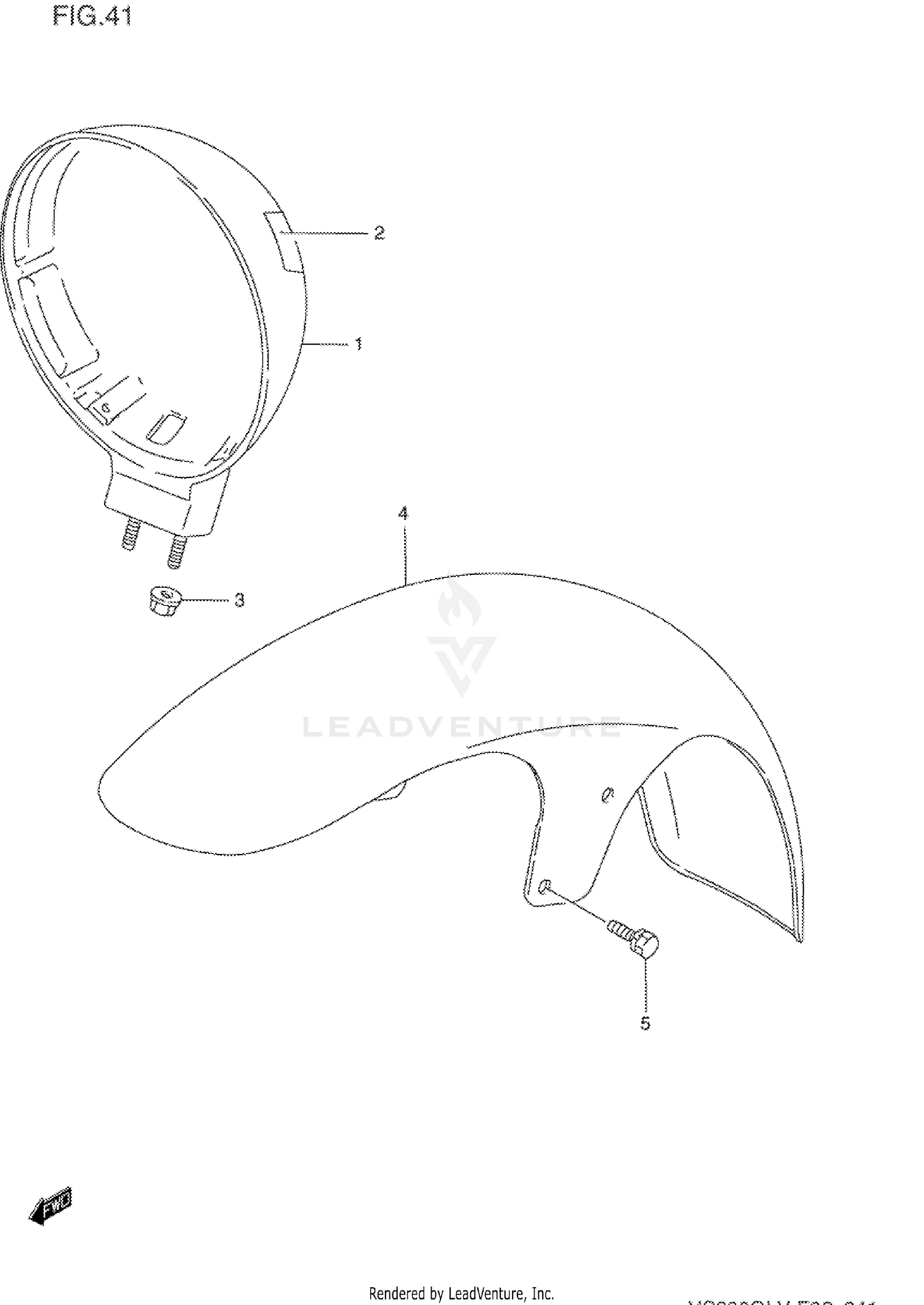 HEADLAMP HOUSING