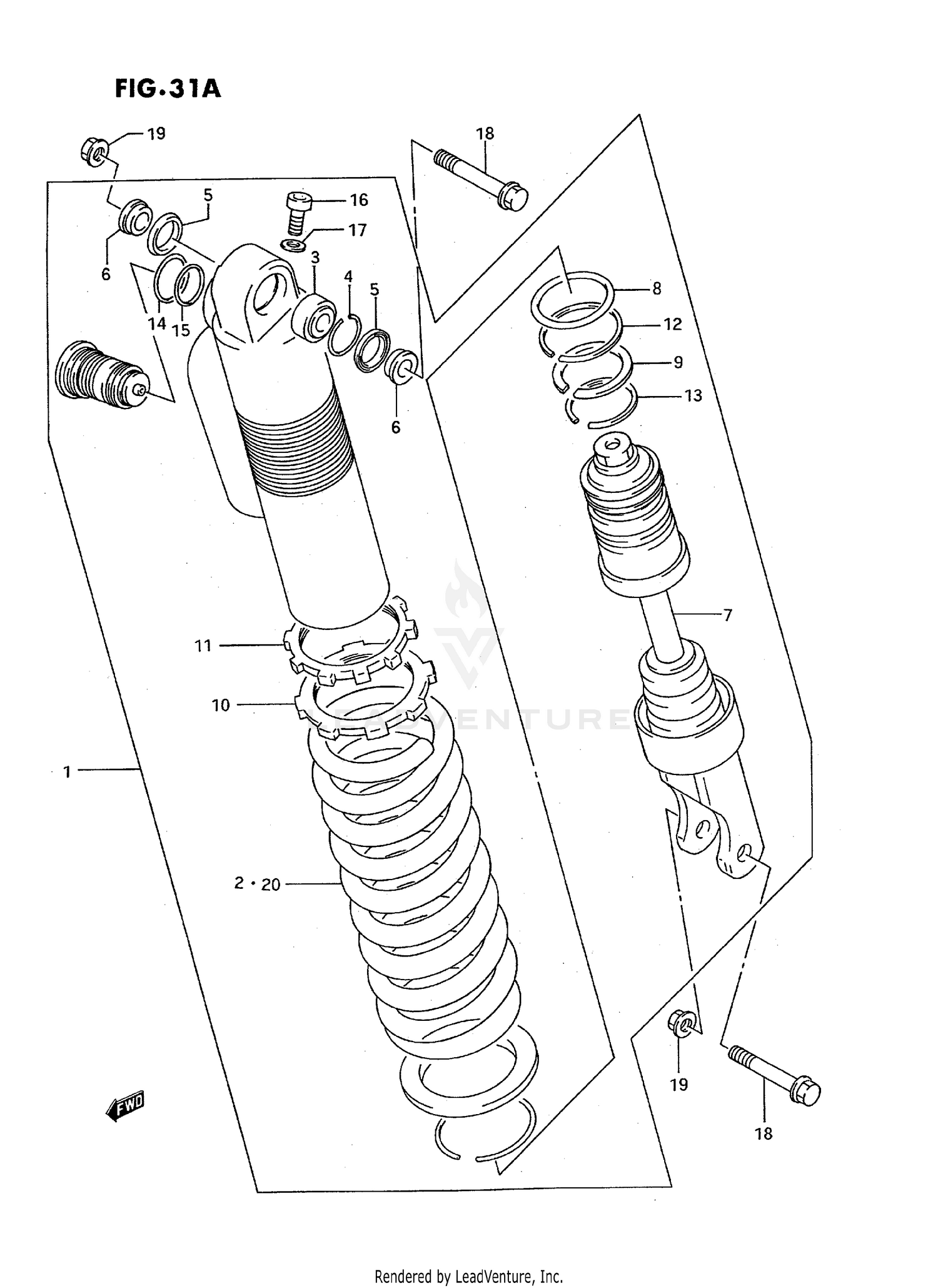 SHOCK ABSORBER (MODEL P)