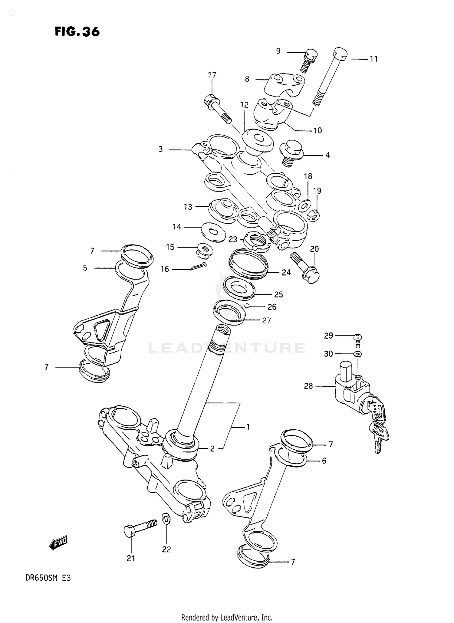 STEERING STEM