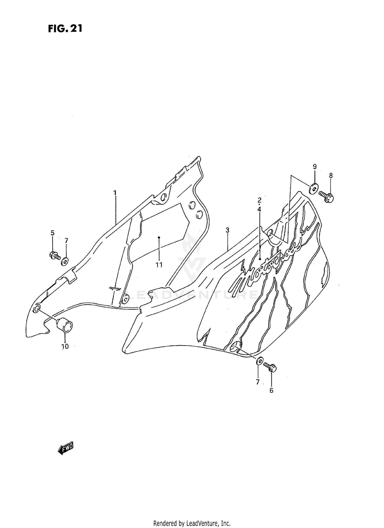 FRAME COVER (MODEL N)