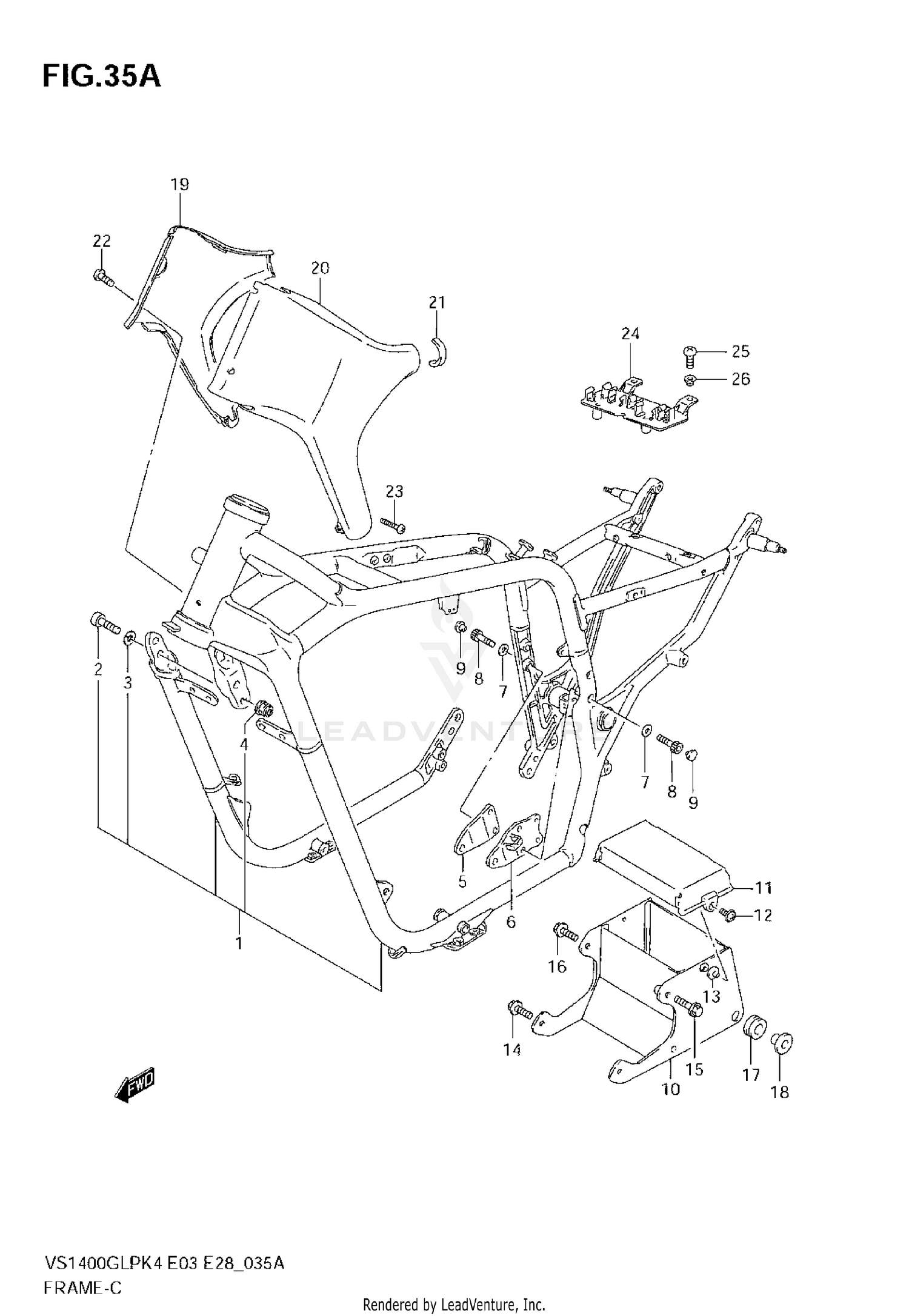 FRAME (MODEL K5/K6/K7/K8)