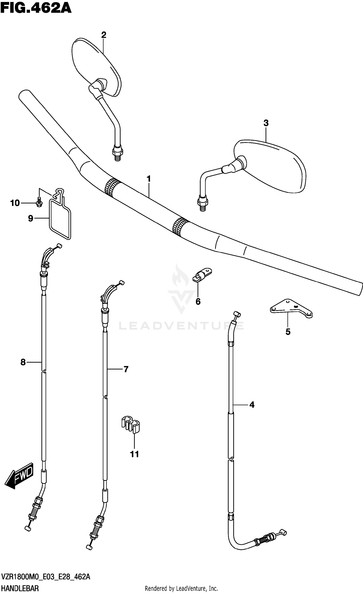 HANDLEBAR (VZR1800)