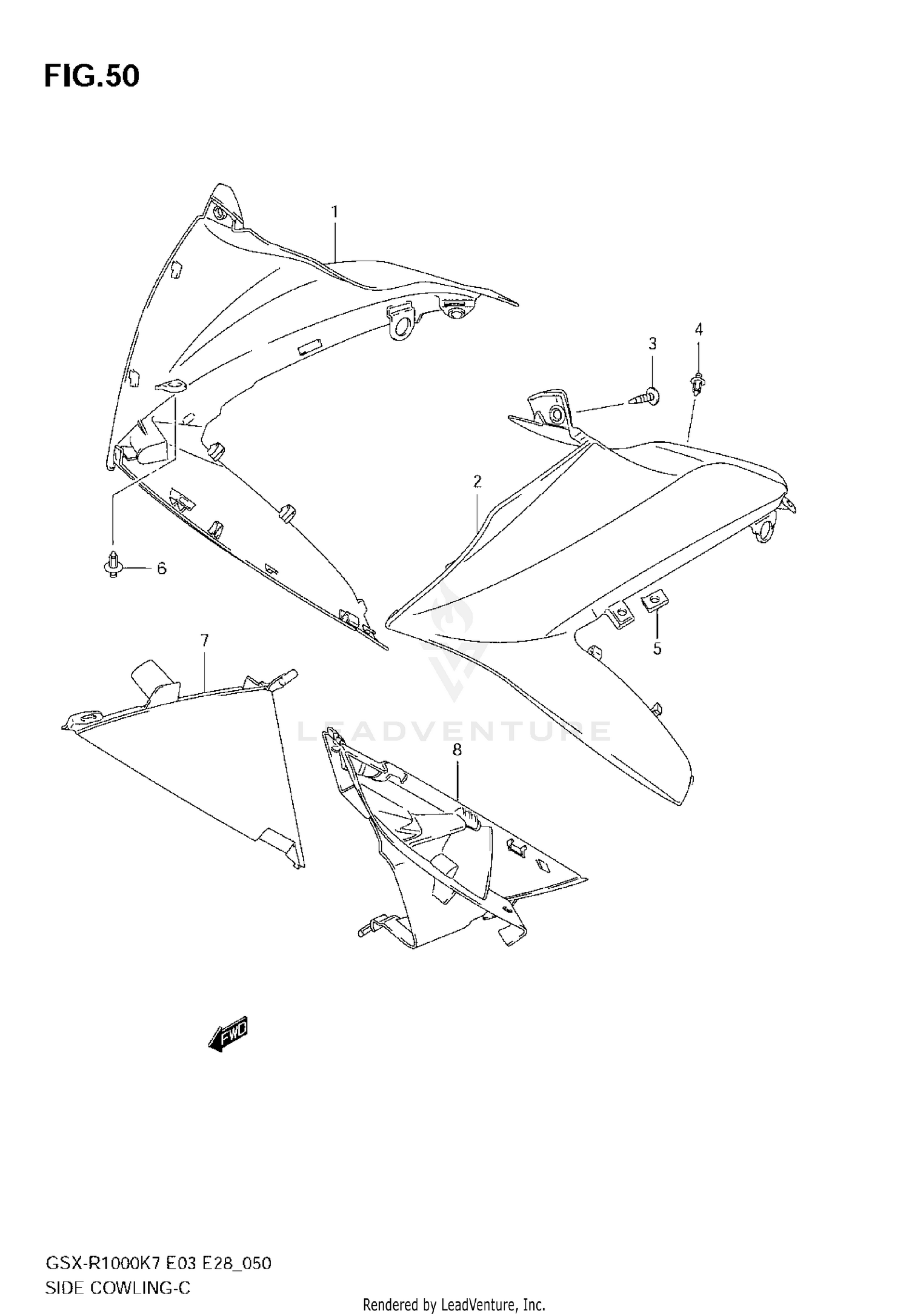 SIDE COWLING (MODEL K7)