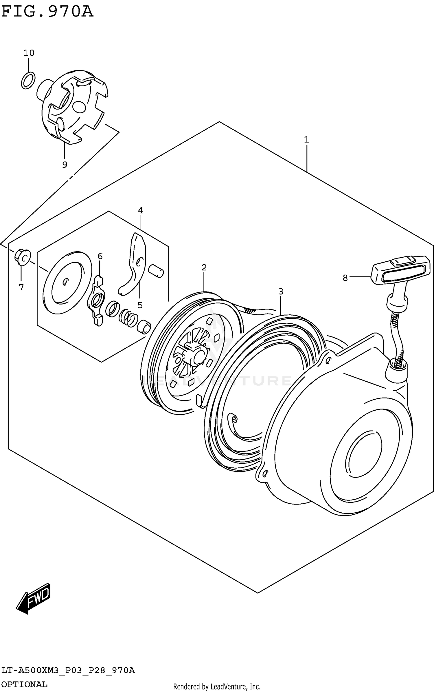 OPTIONAL (RECOIL STARTER)