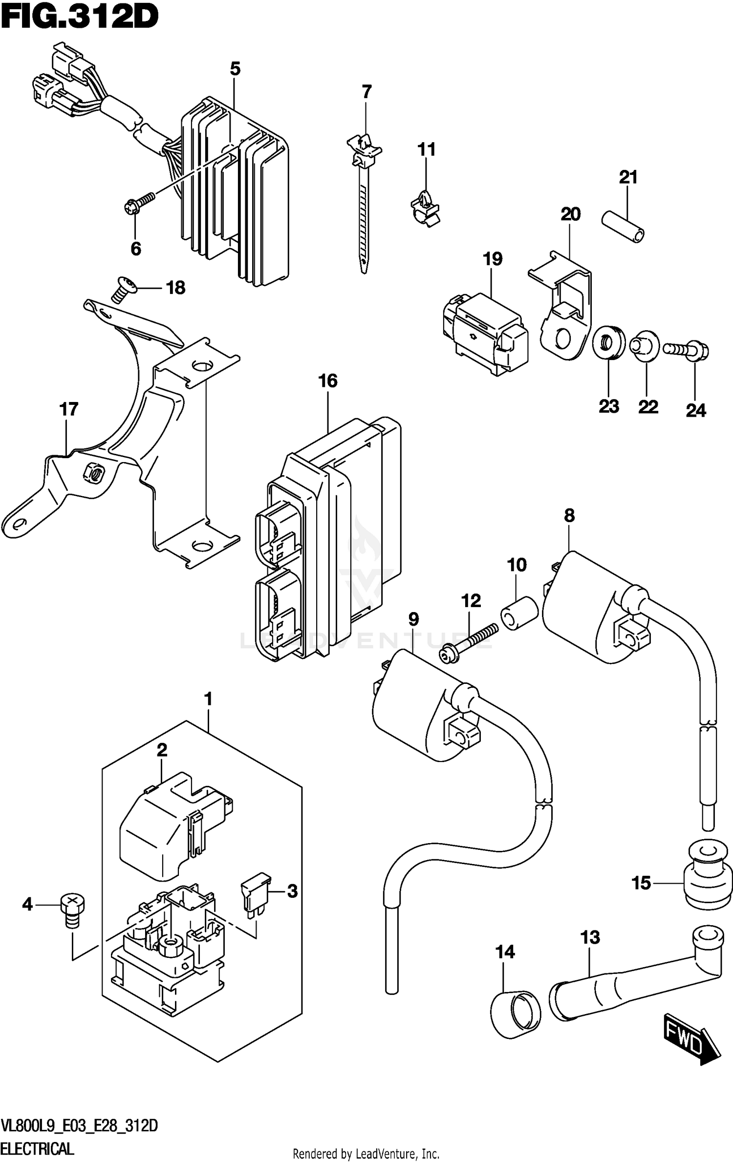 ELECTRICAL (VL800TL9 E03)