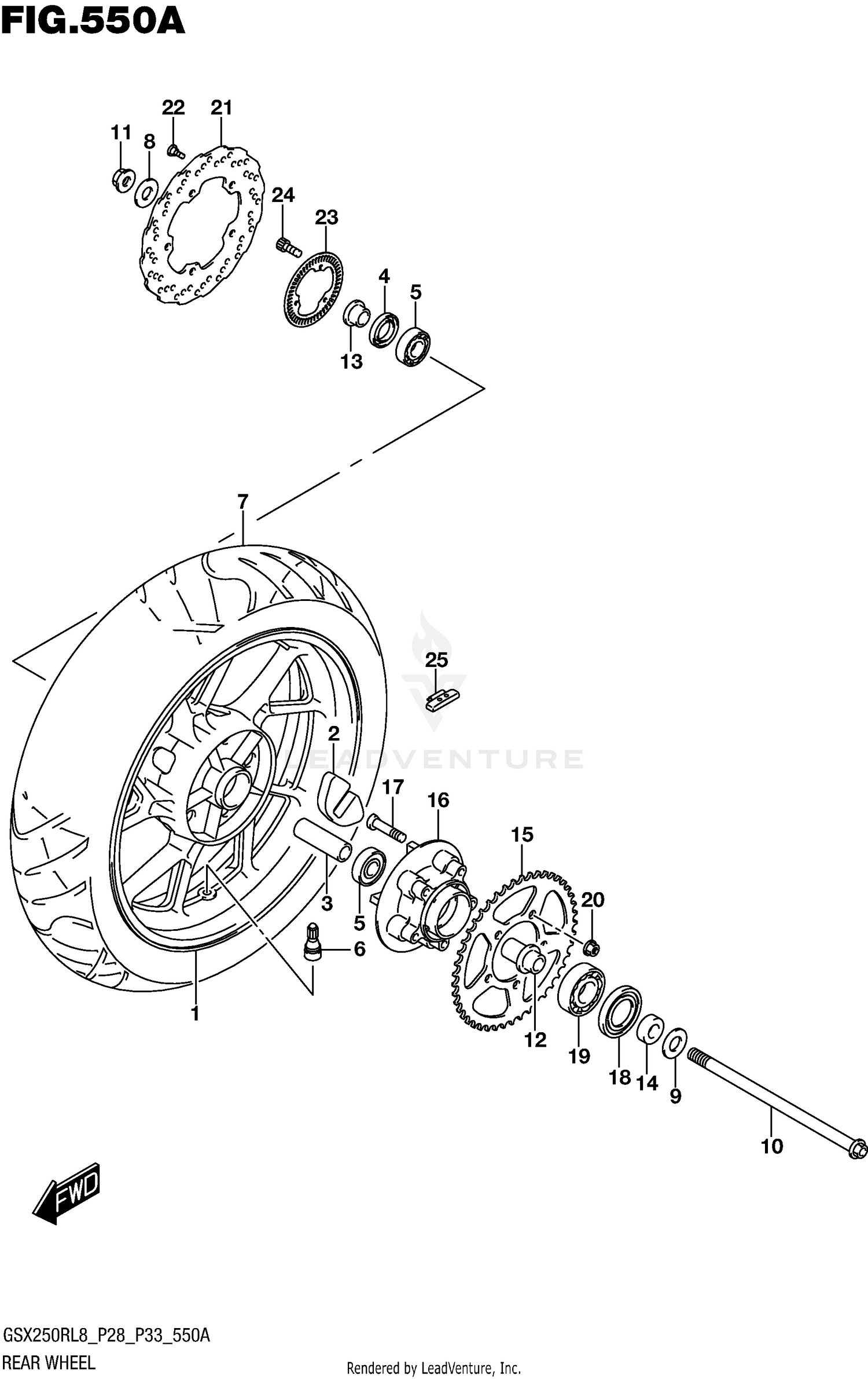 REAR WHEEL