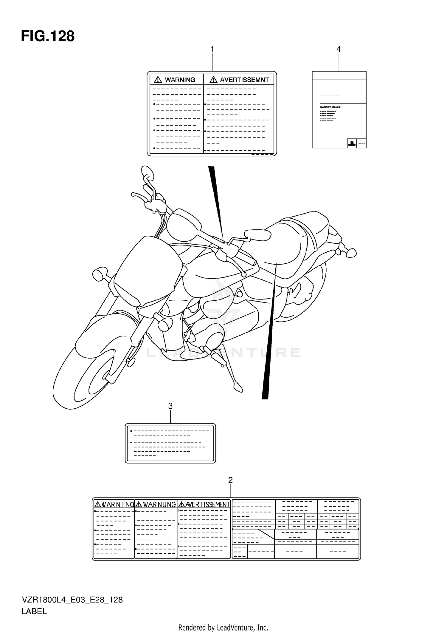 LABEL (VZR1800L4 E28)