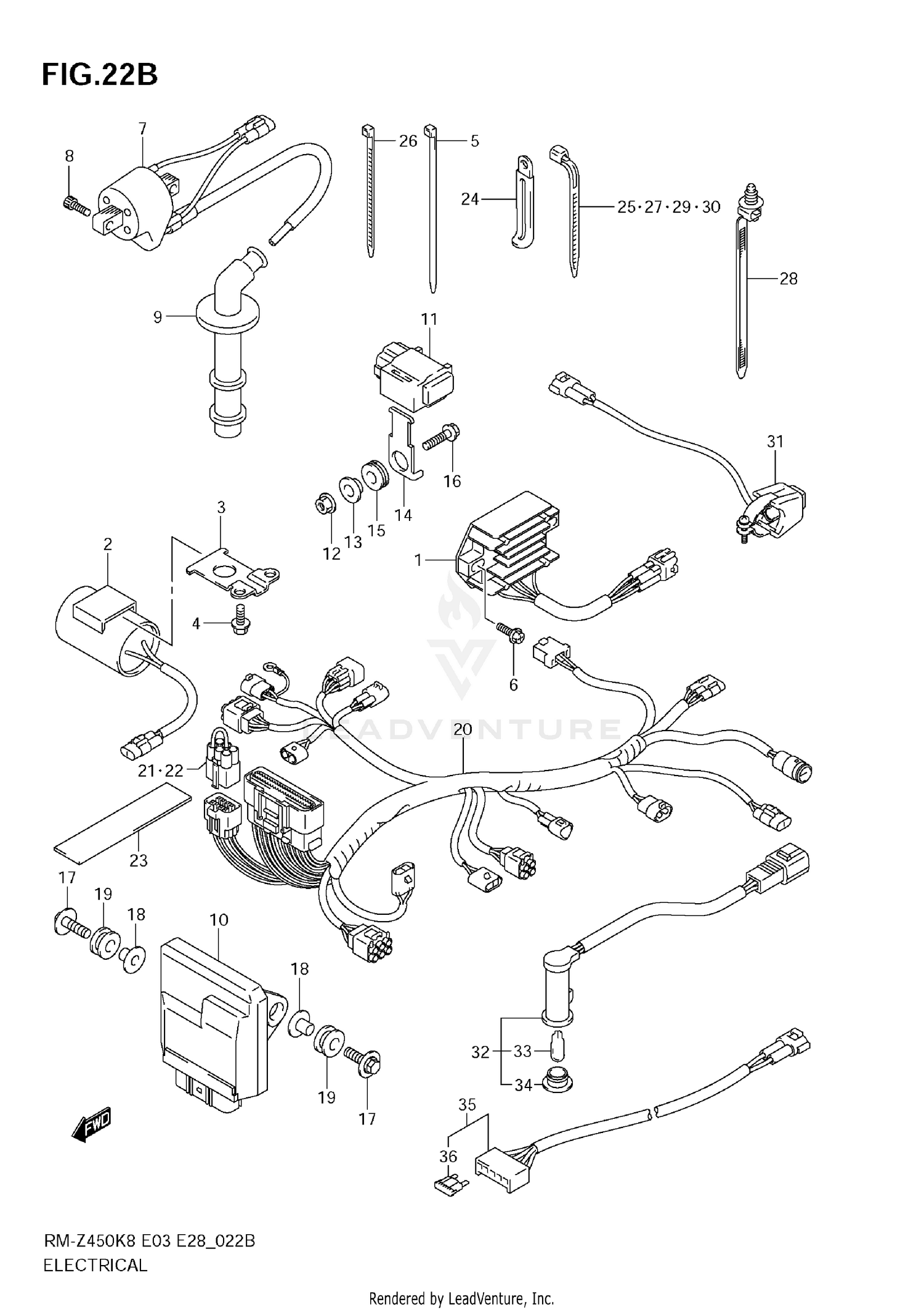 ELECTRICAL (RM-Z450 L1)