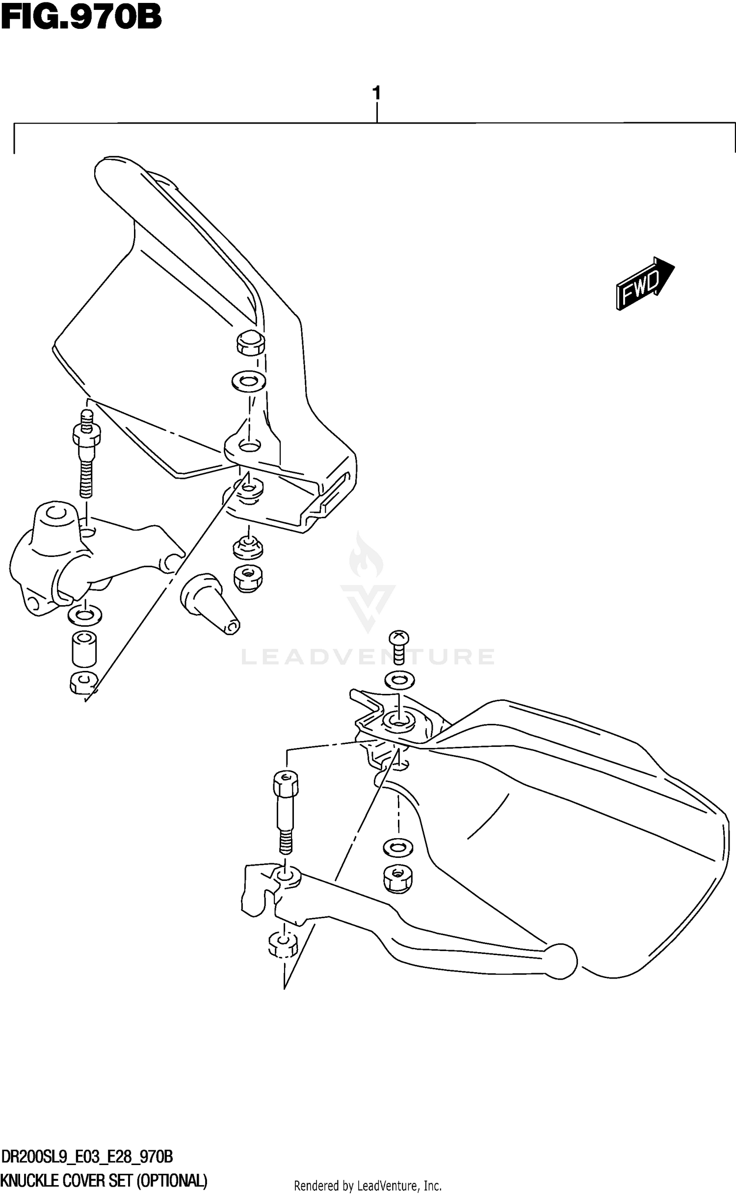 OPTIONAL (KNUCKLE COVER SET)