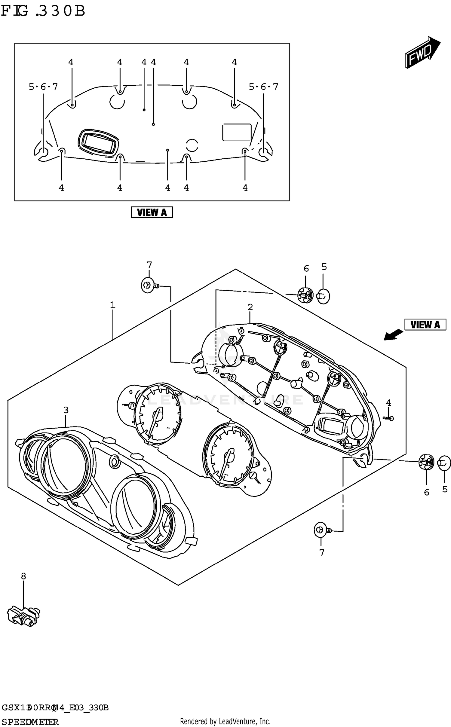 SPEEDOMETER (E03,E33)
