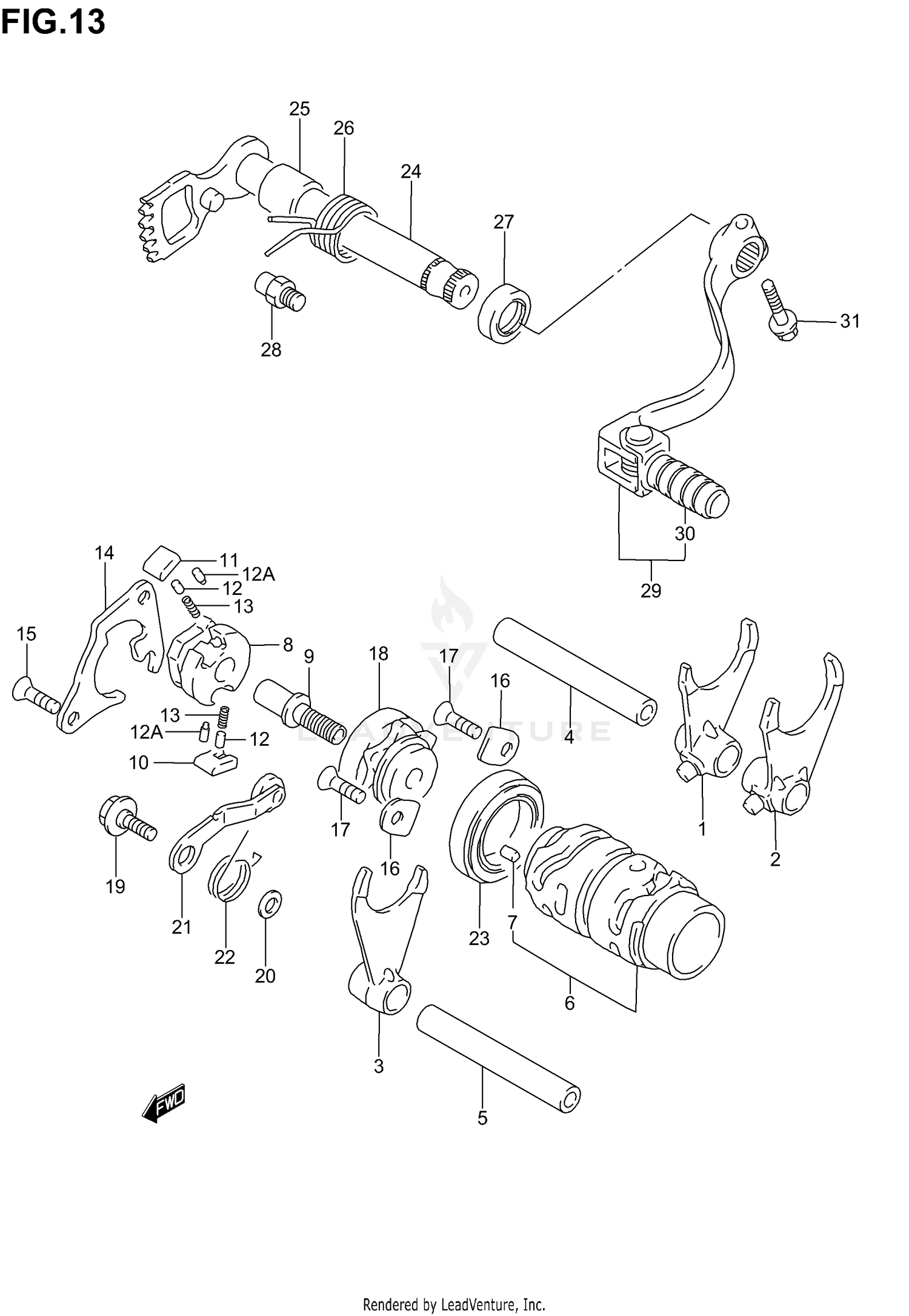 GEAR SHIFTING (MODEL K2/K3/K4)