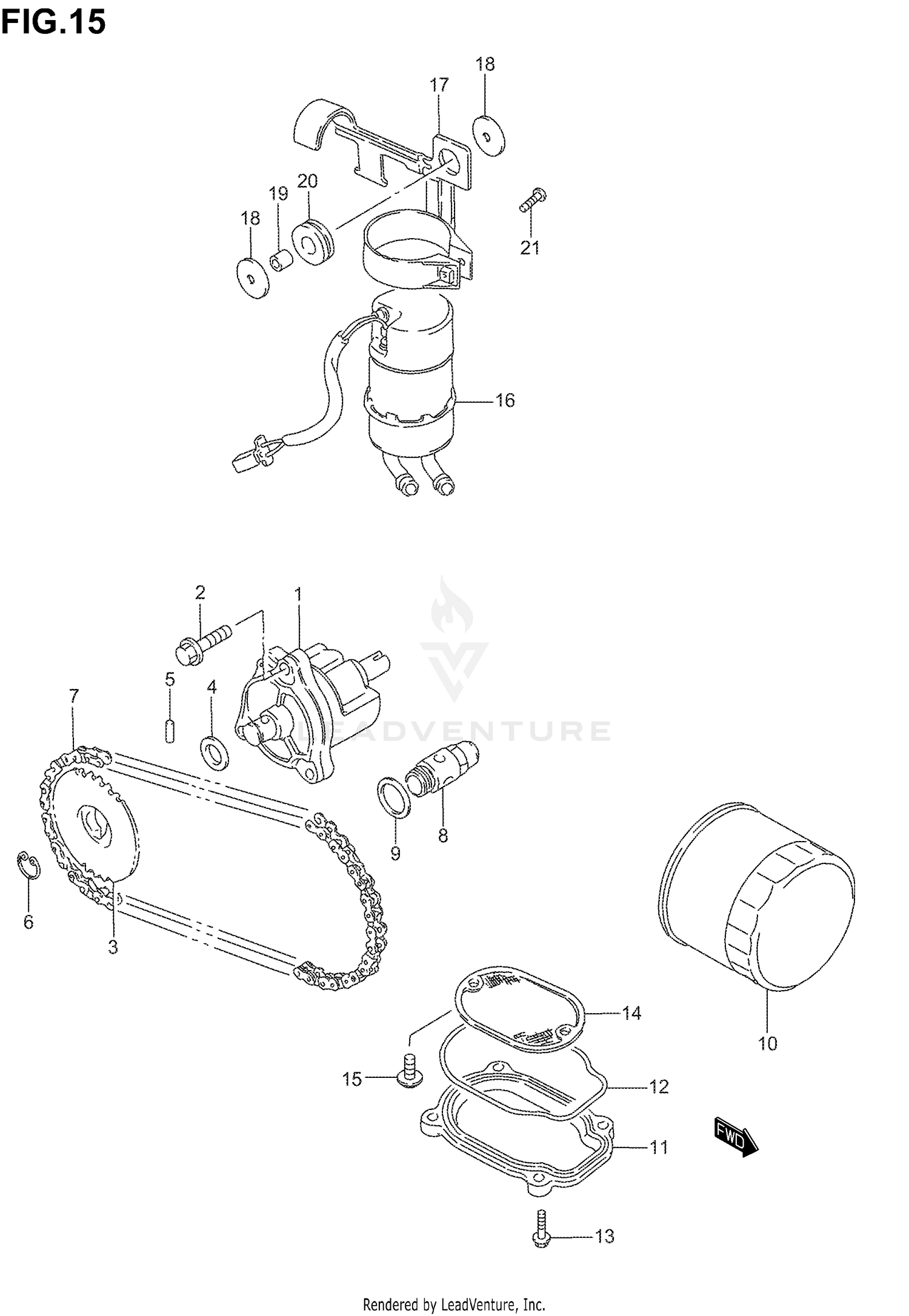 OIL PUMP - FUEL PUMP