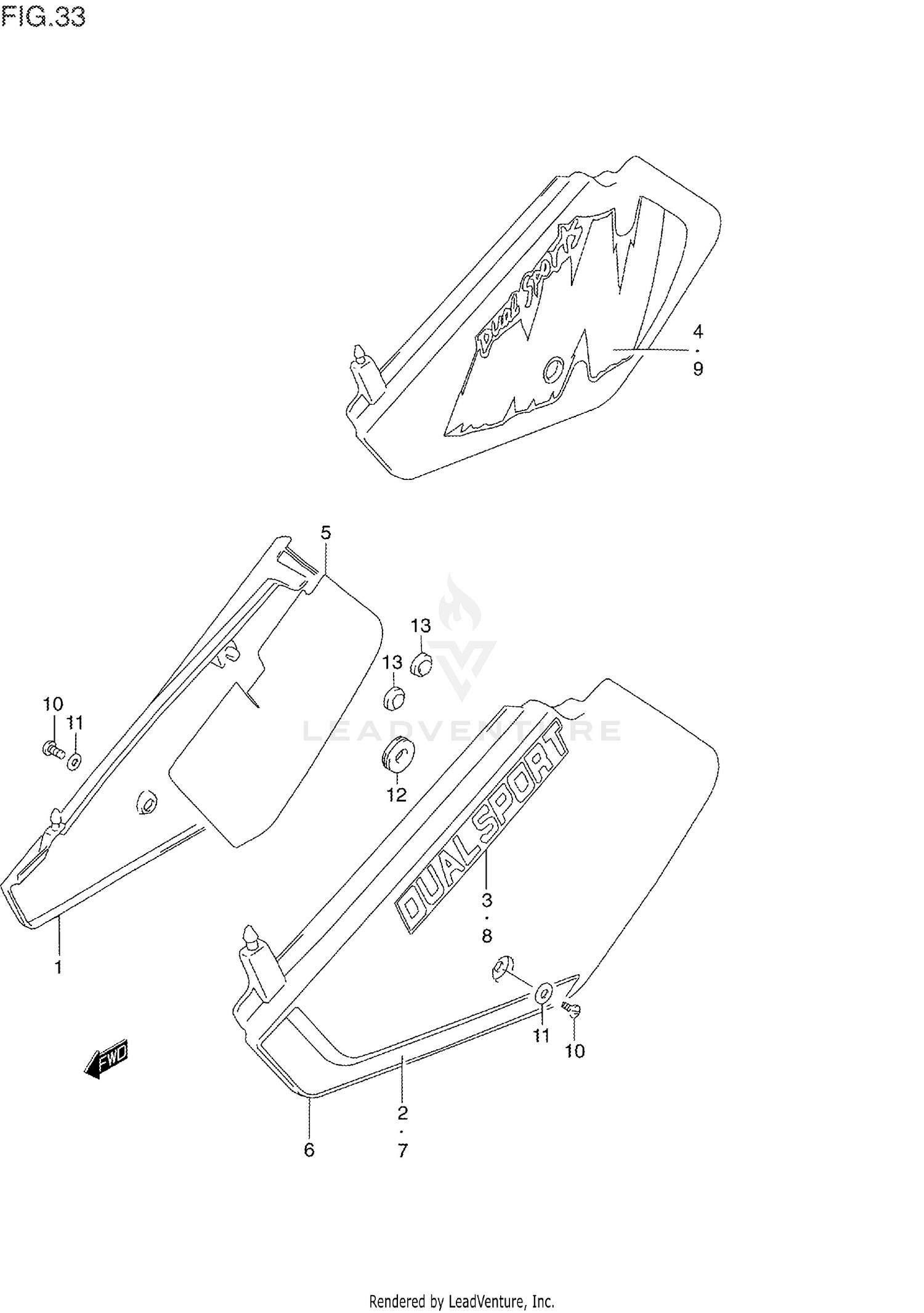 FRAME COVER (MODEL L/M)