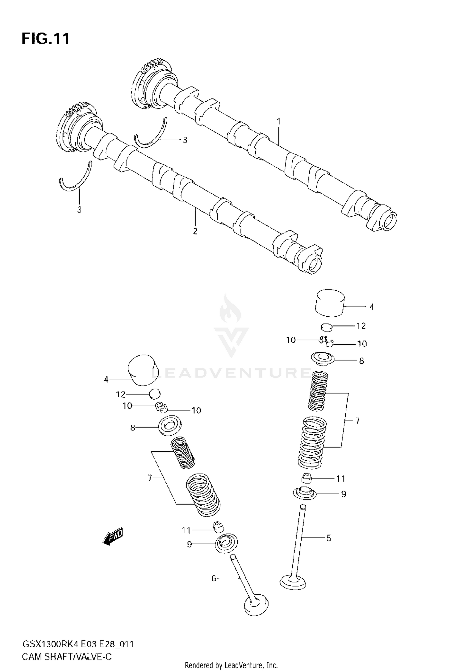 CAMSHAFT - VALVE