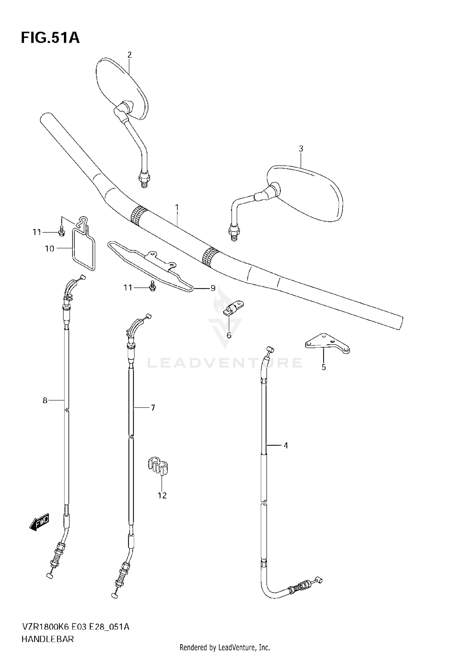 HANDLEBAR (MODEL K9)