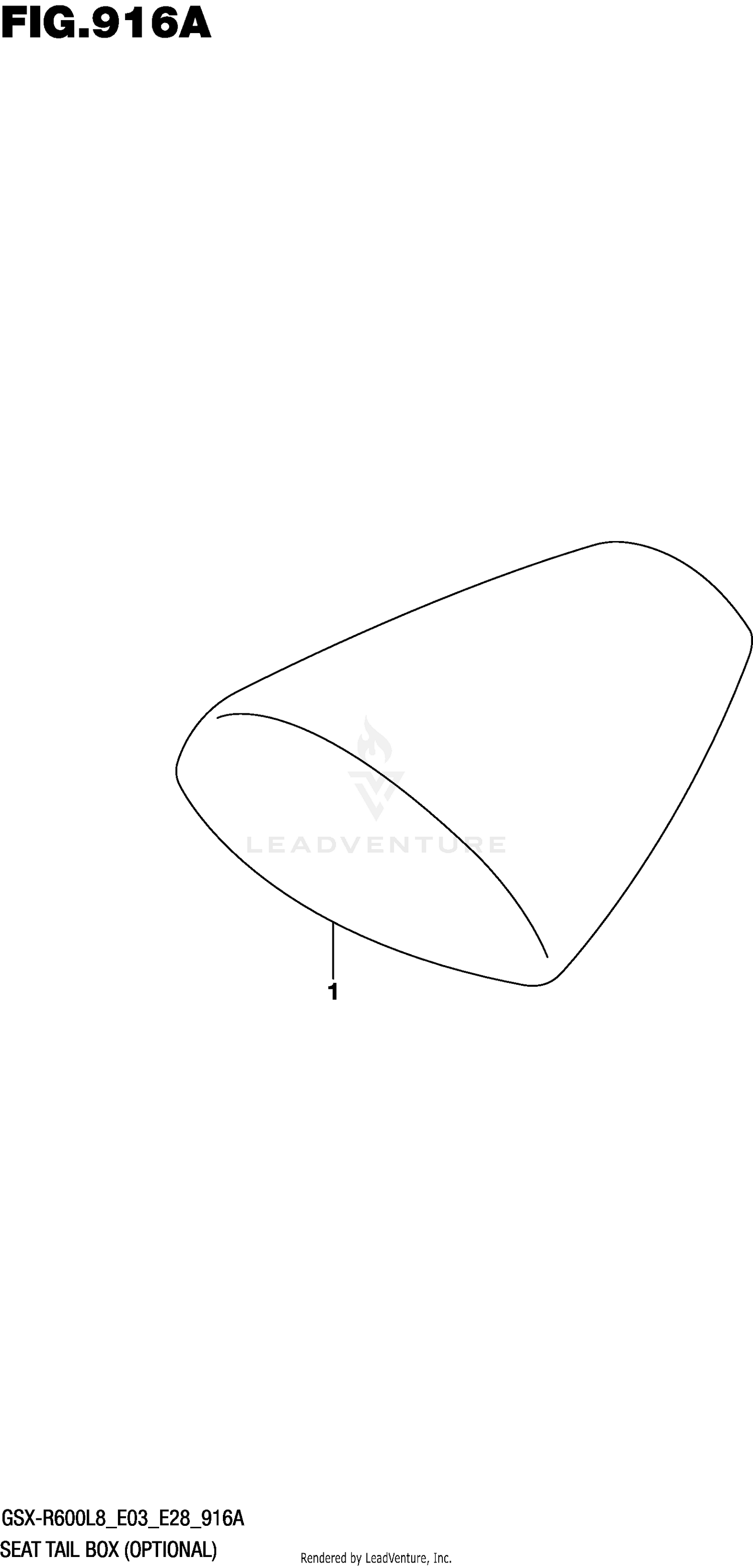 SEAT TAIL BOX (OPTIONAL)