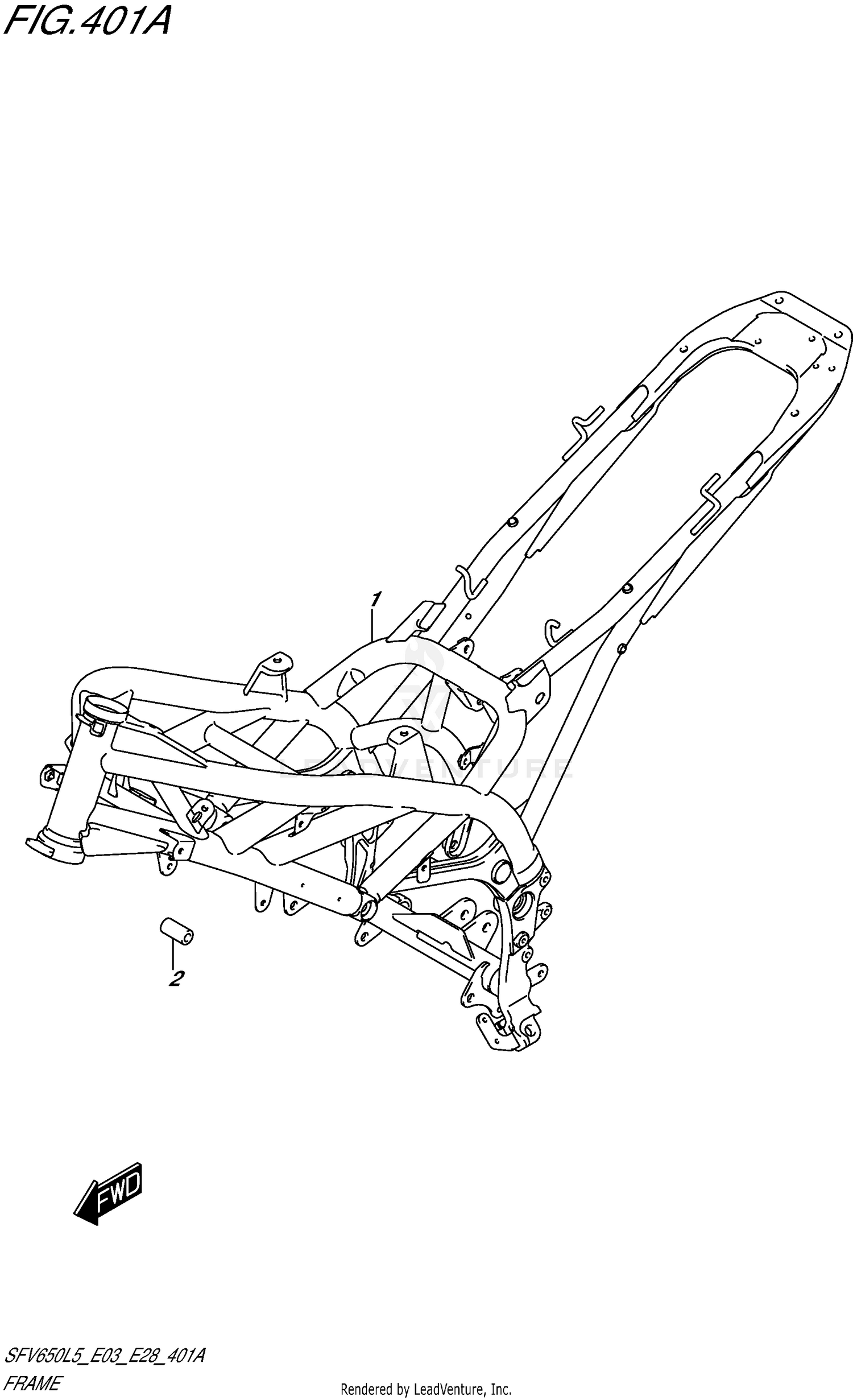 FRAME (SFV650L5 E03)