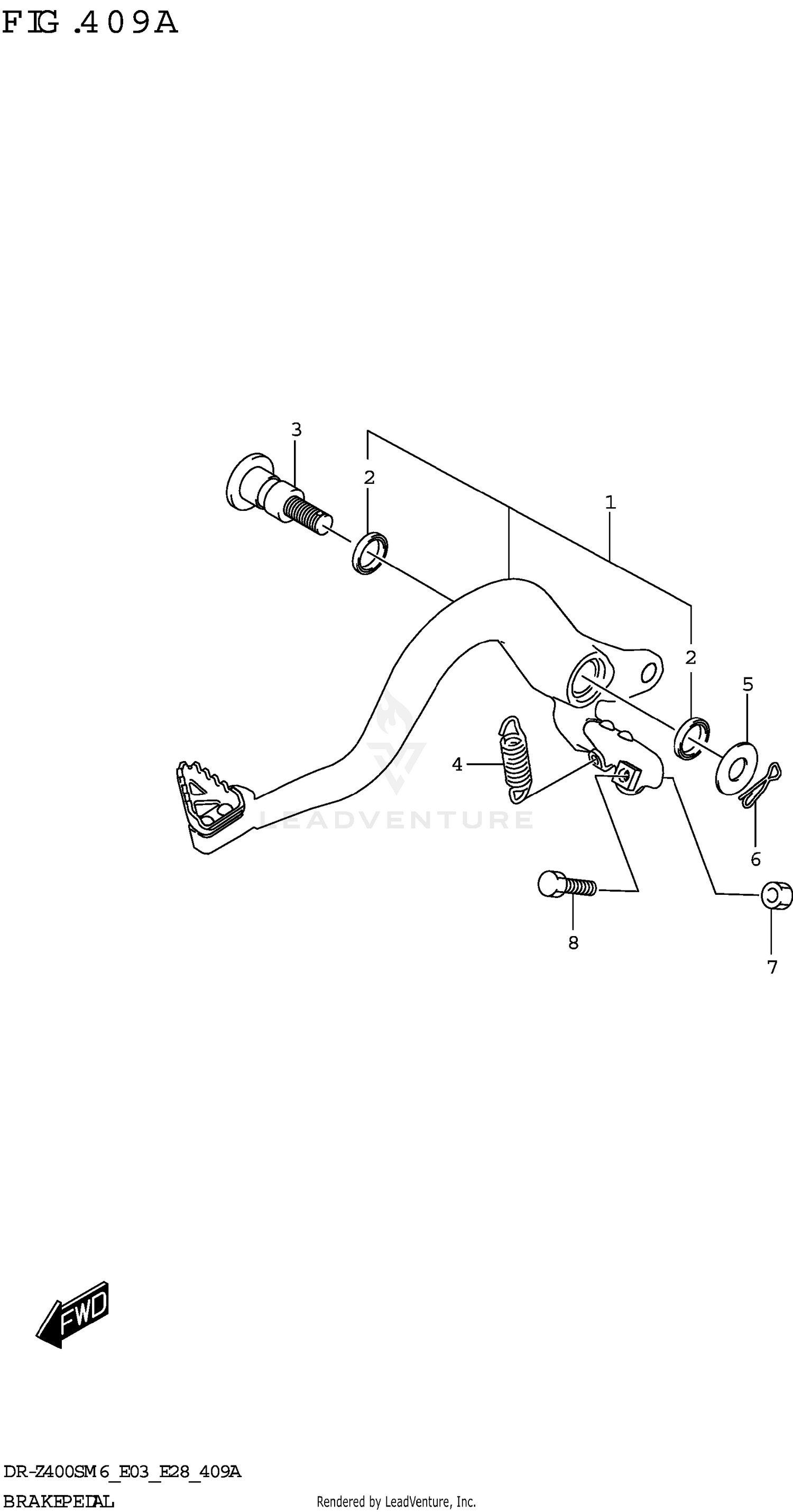 BRAKE PEDAL