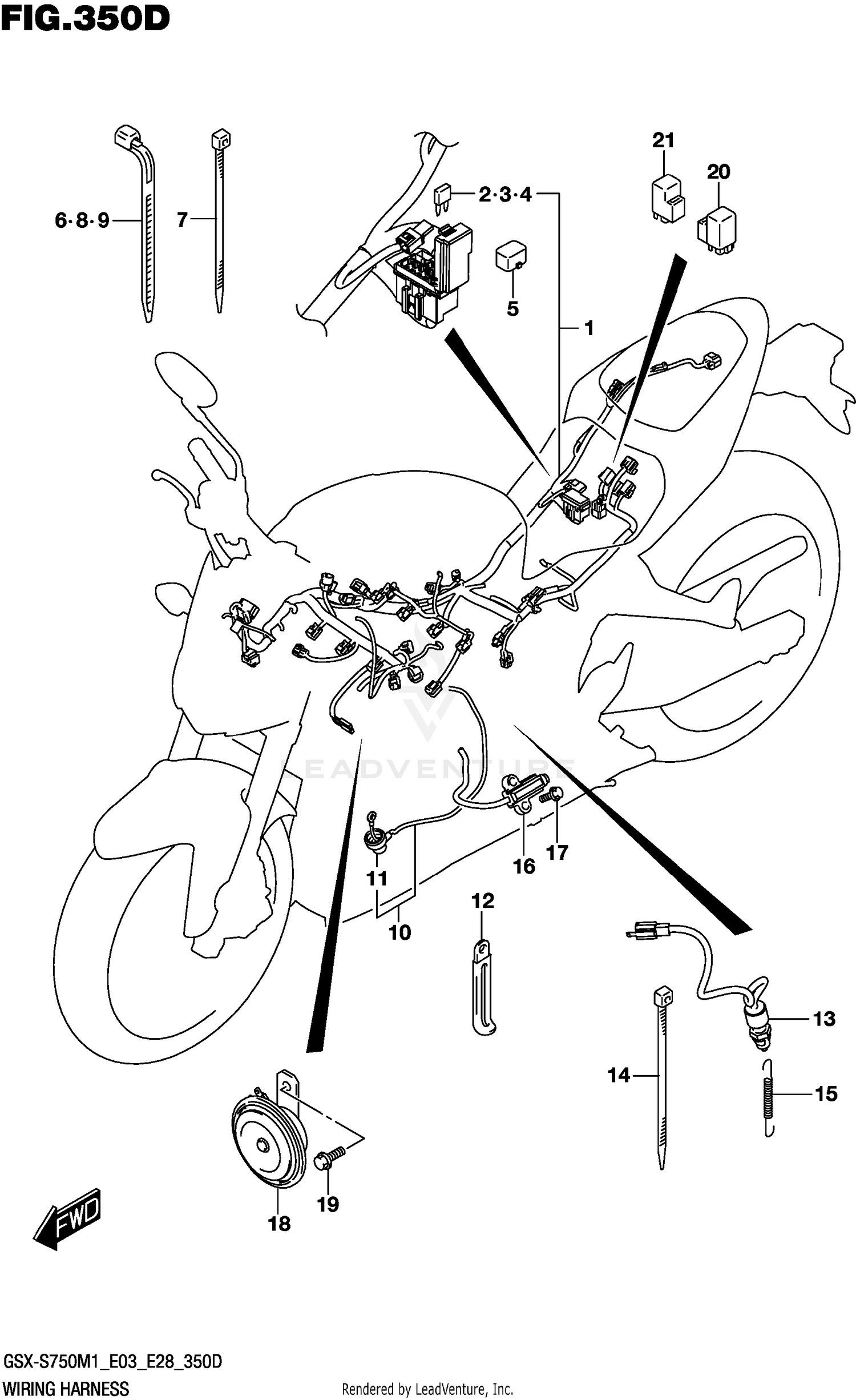 WIRING HARNESS (E28)