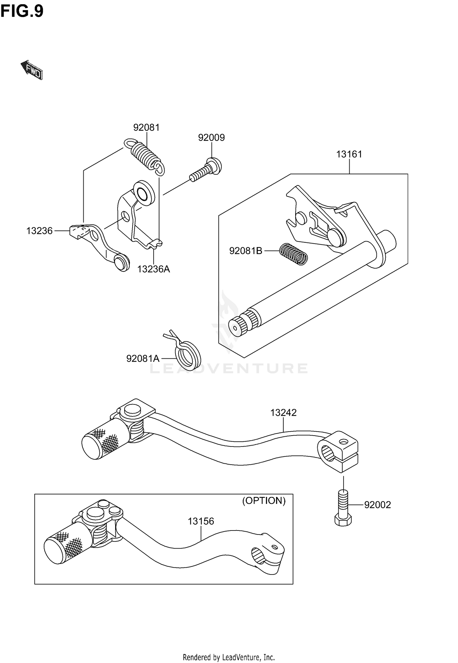 GEAR CHANGE MECHANISM