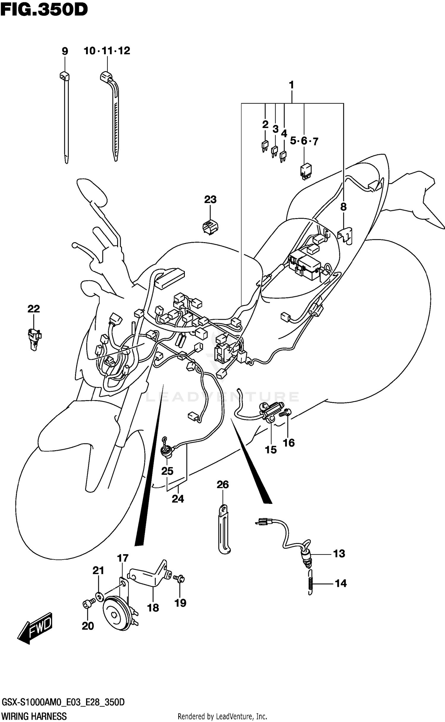 WIRING HARNESS (E28)