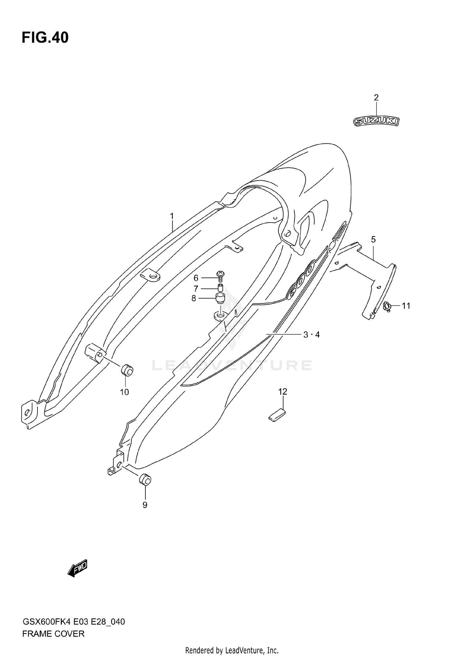 FRAME COVER (MODEL K4)