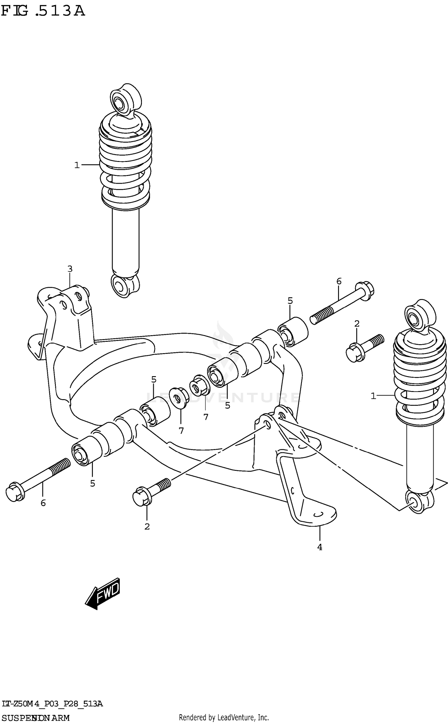 SUSPENSION ARM