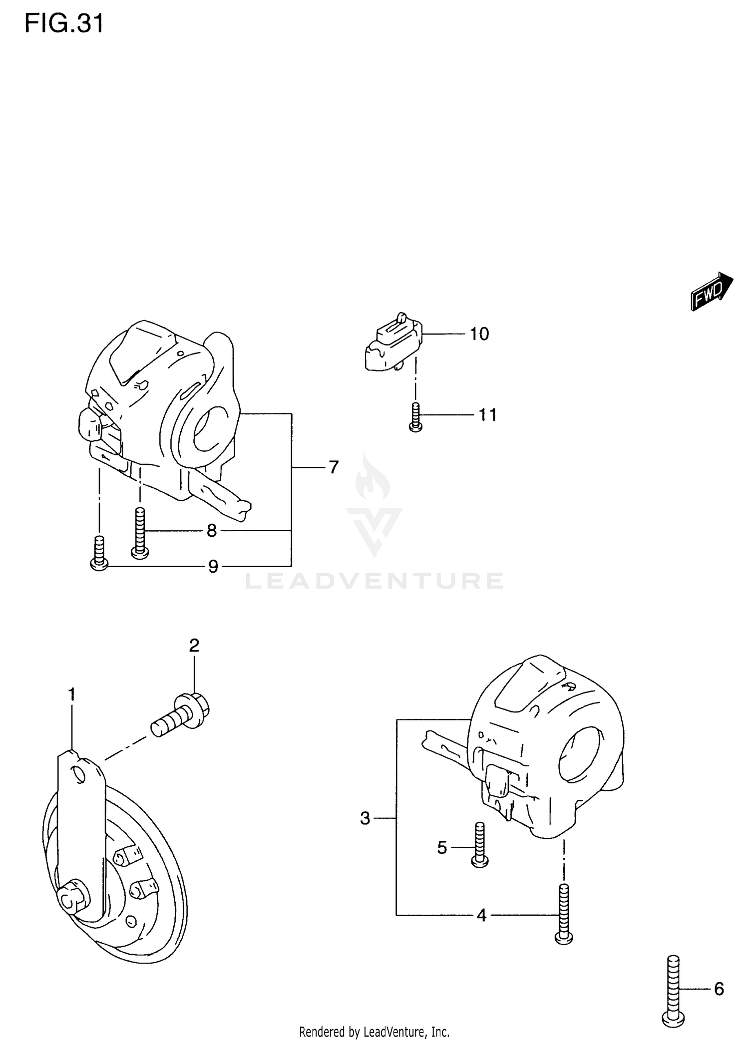 HORN / HANDLE SWITCH