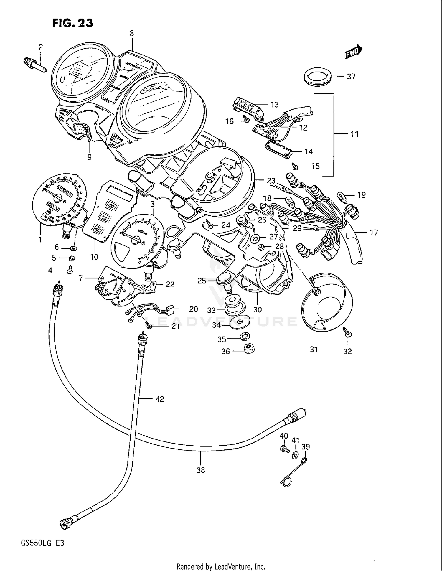 SPEEDOMETER - TACHOMETER