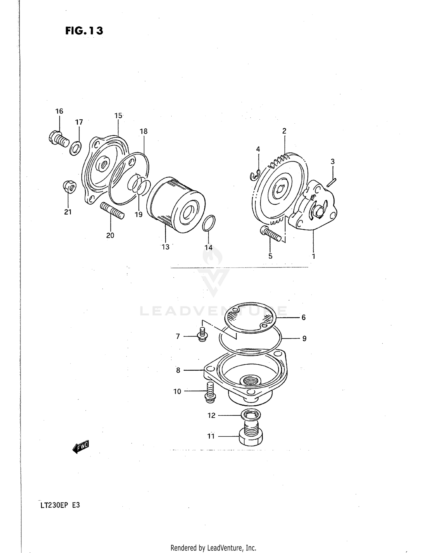 OIL PUMP - FUEL PUMP