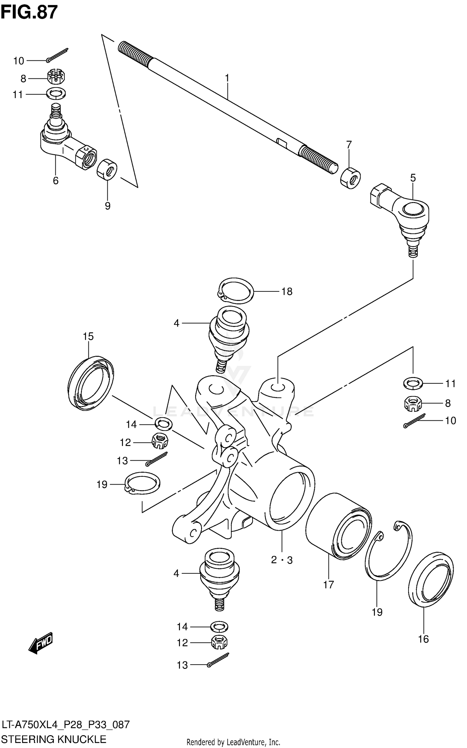 STEERING KNUCKLE